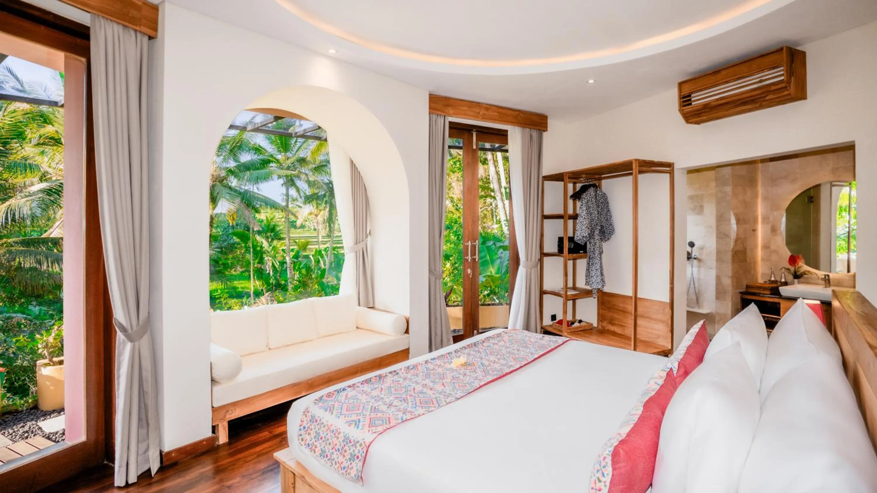 View (from property/room), Bed in Puri Sebali Resort