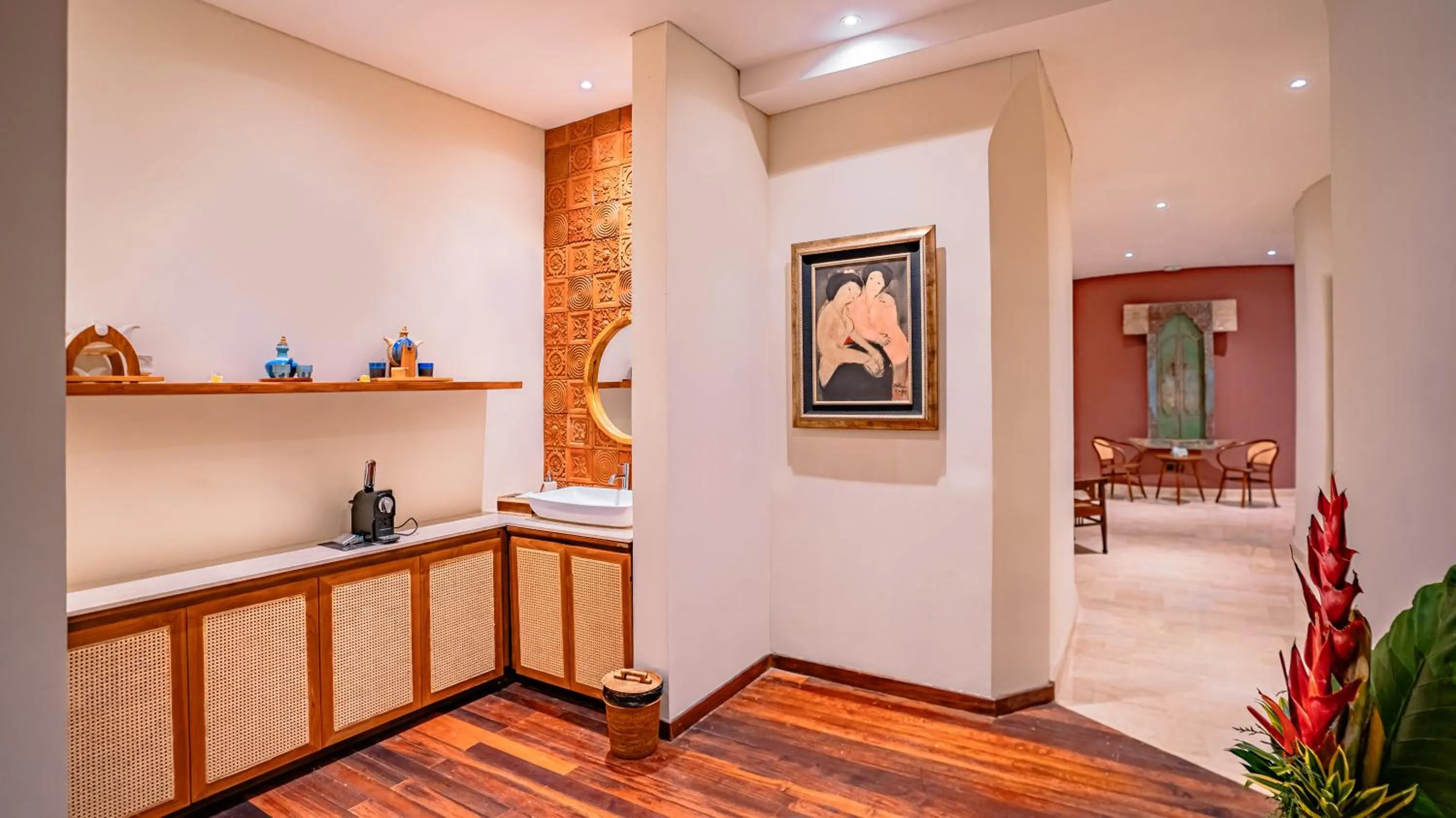 Living room in Puri Sebali Resort