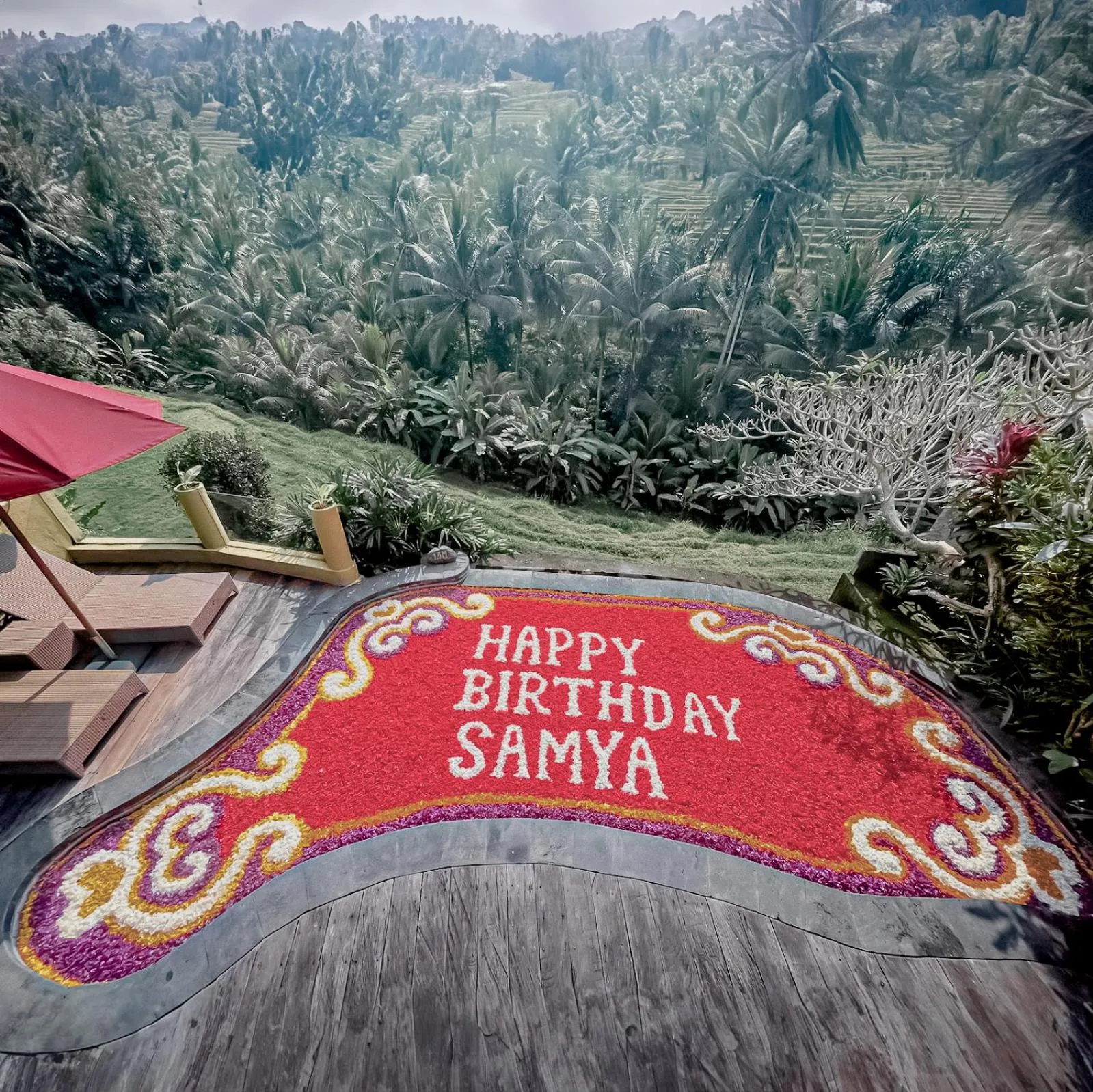 Swimming pool in Puri Sebali Resort