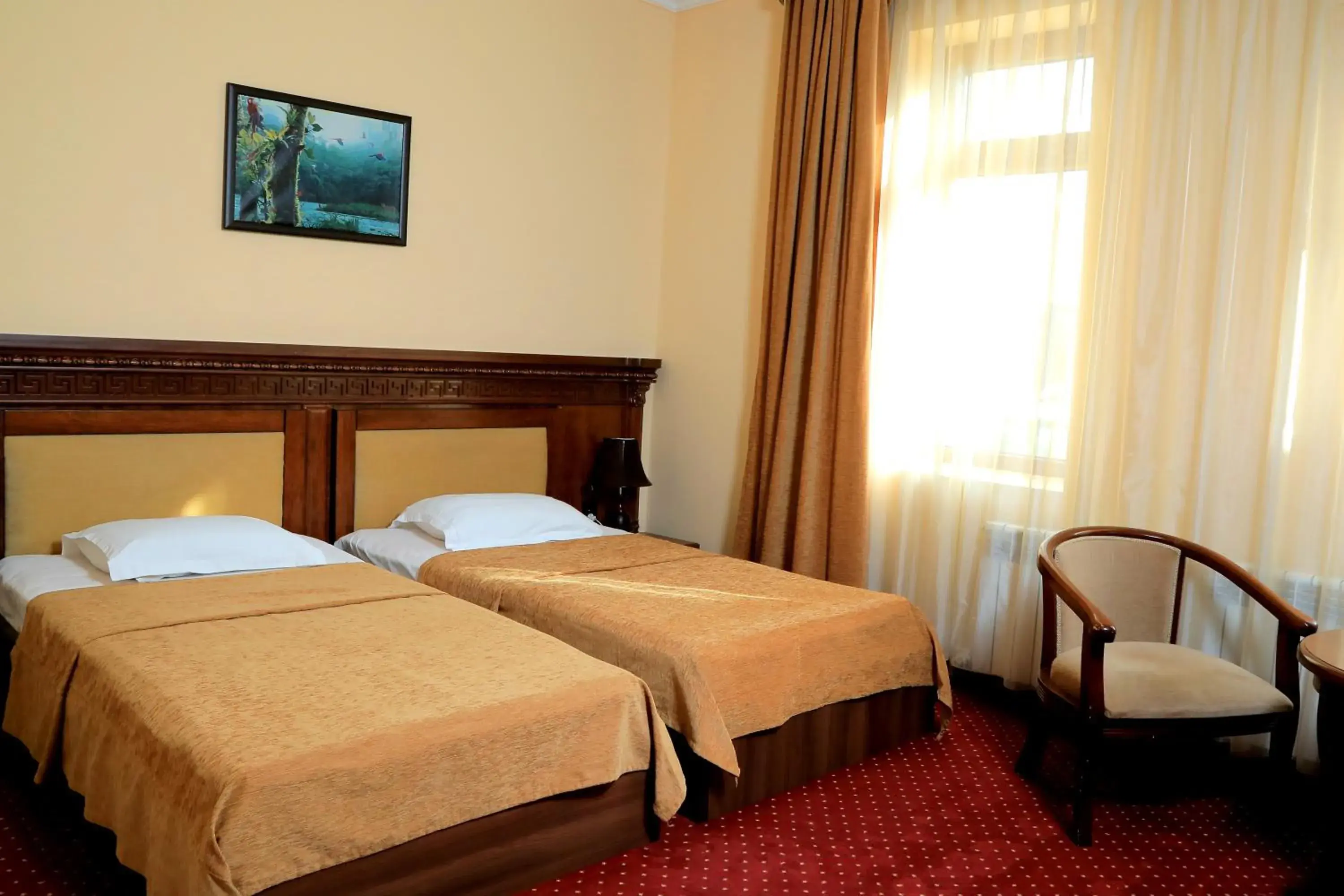 Bed in Hotel Diyora Bed in Hotel Diyora