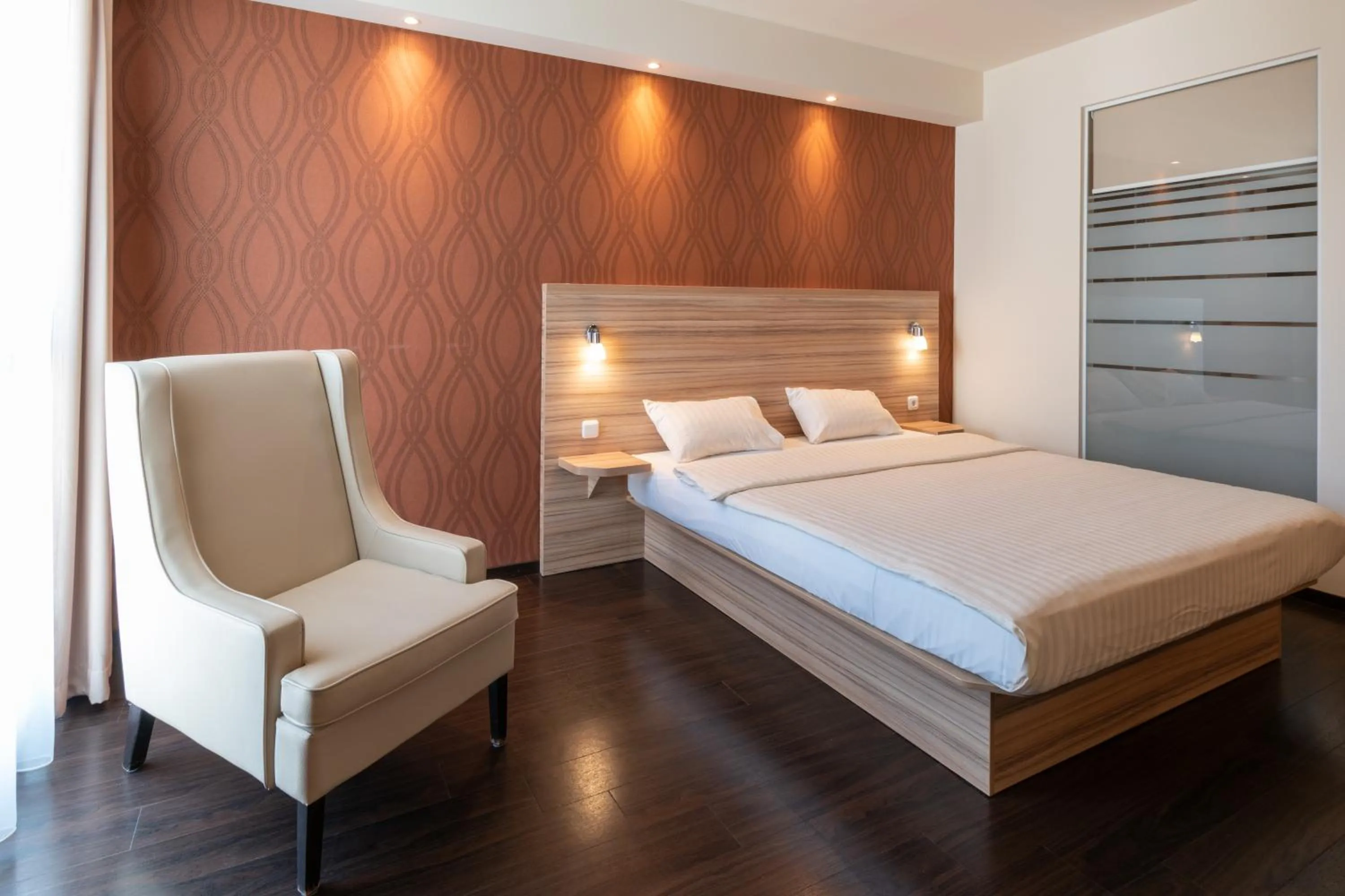 Bedroom, Bed in Star G Hotel Premium München Domagkstraße