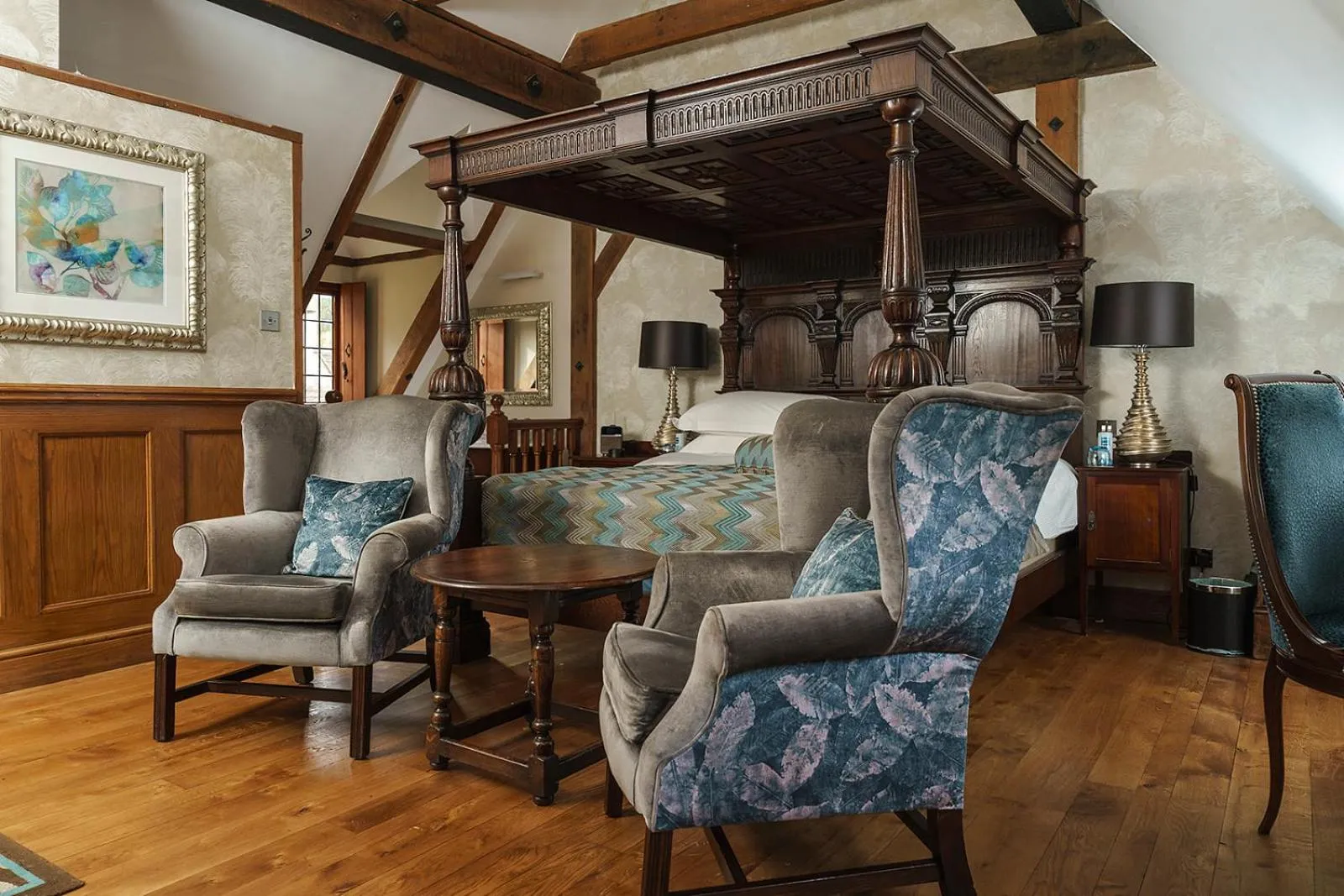 Bed in The Manor House Hotel and Golf Club