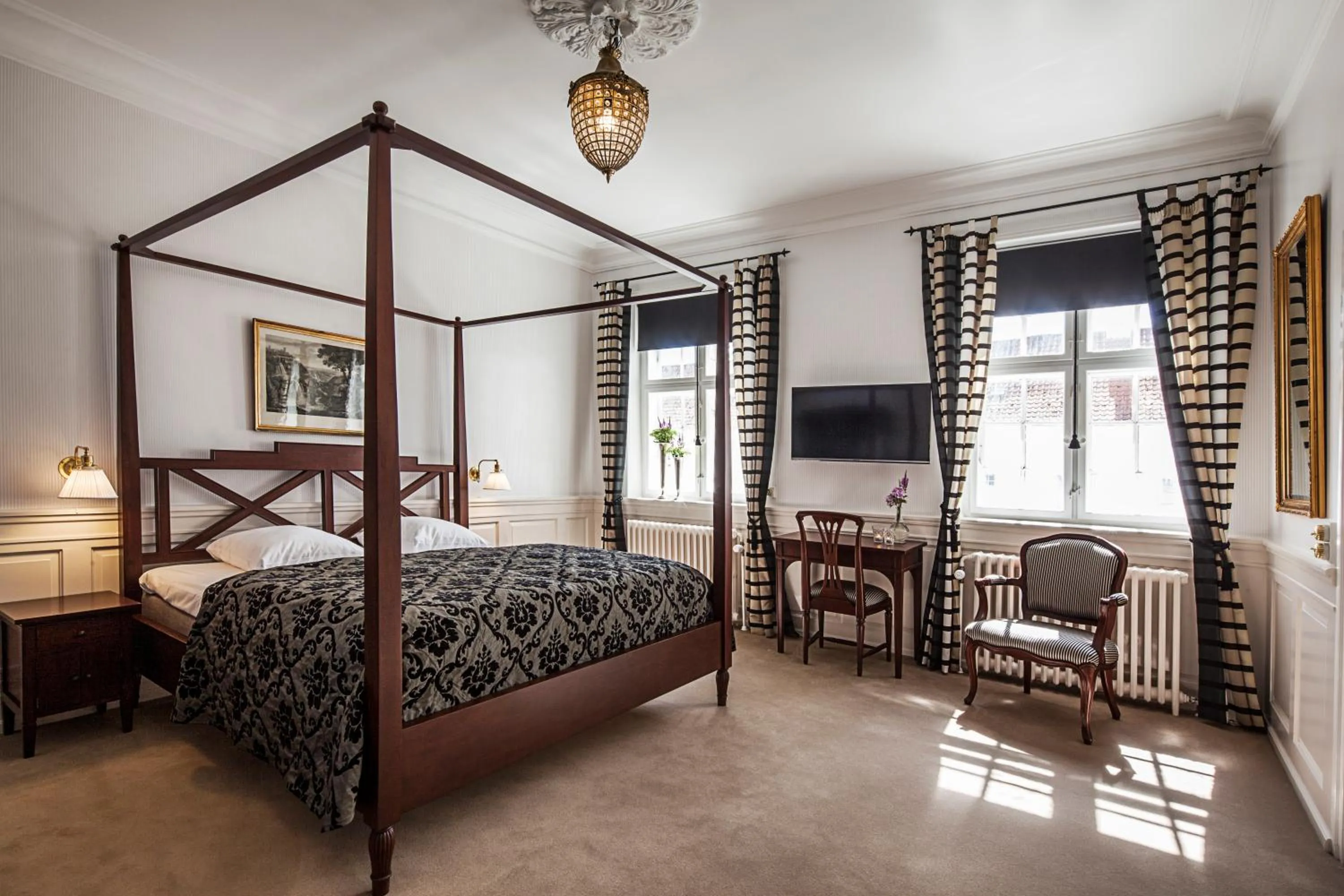 Toilet, Bed in Kragerup Gods