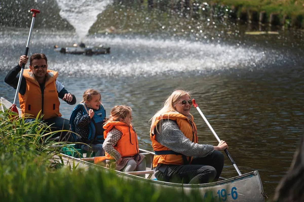 Canoeing in Kragerup Gods
