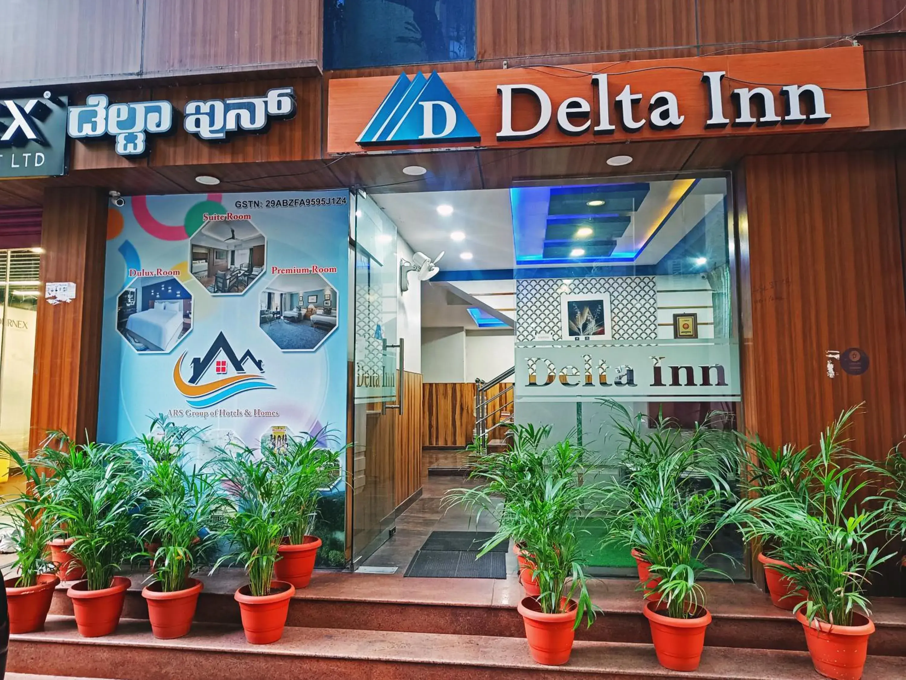 Property building in Delta Inn Madiwala Property building in Delta Inn Madiwala
