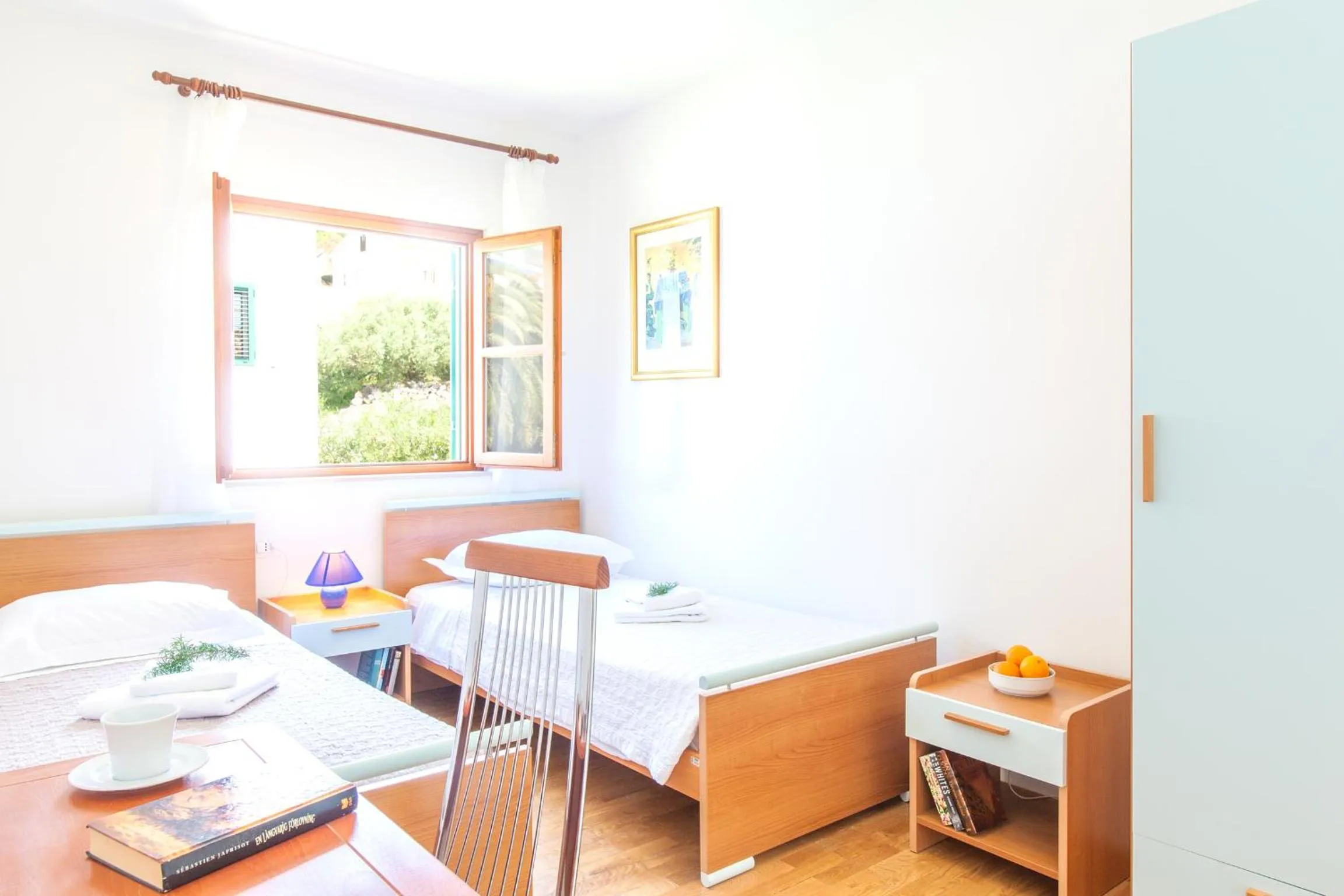 Bedroom in Villa Cvita 80 m from the sea, free breakfast - DIRECT LANDLORD