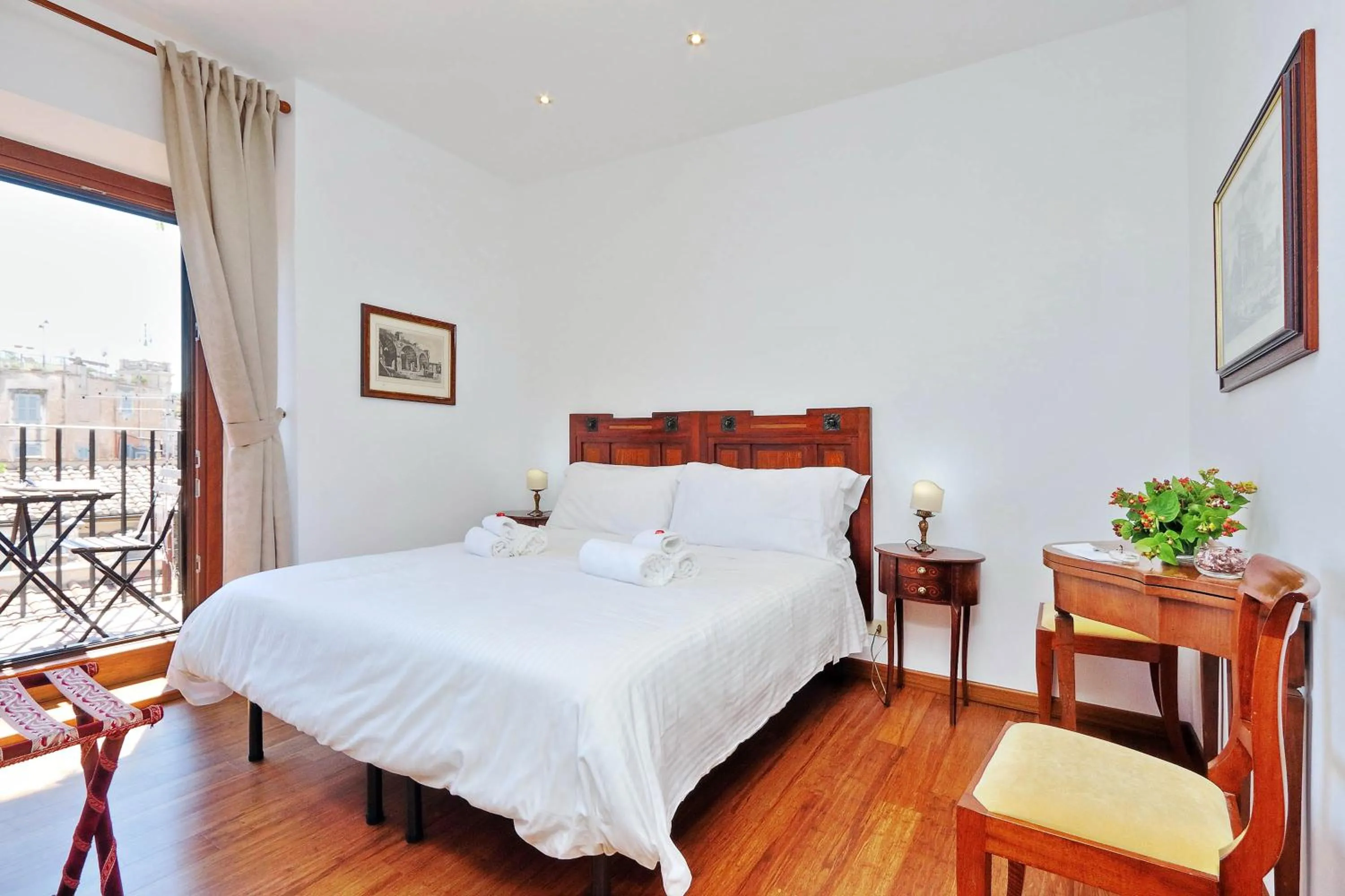 Bedroom, Bed in Terrazze Navona