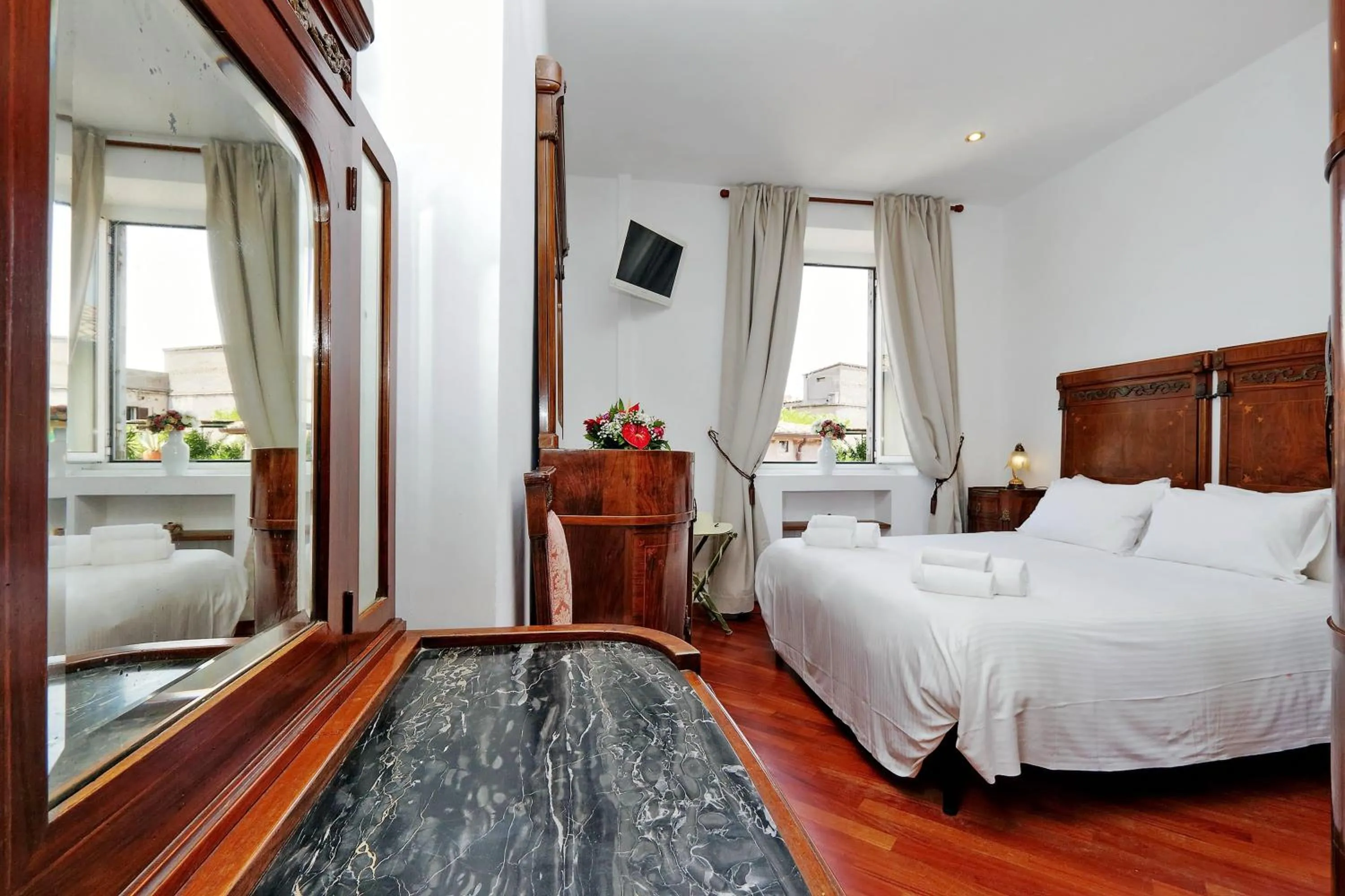 Bedroom, Bed in Terrazze Navona