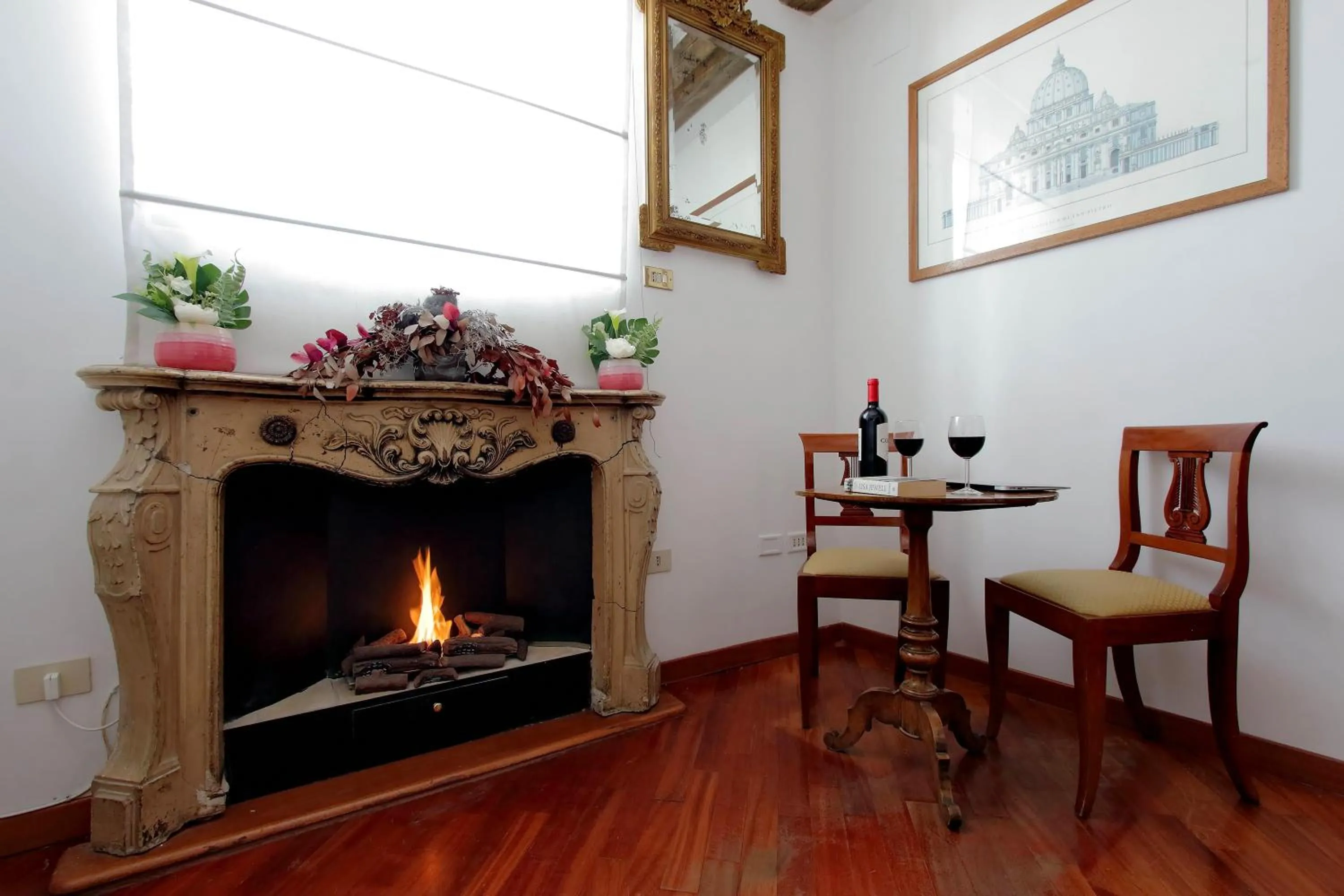 Living room in Terrazze Navona