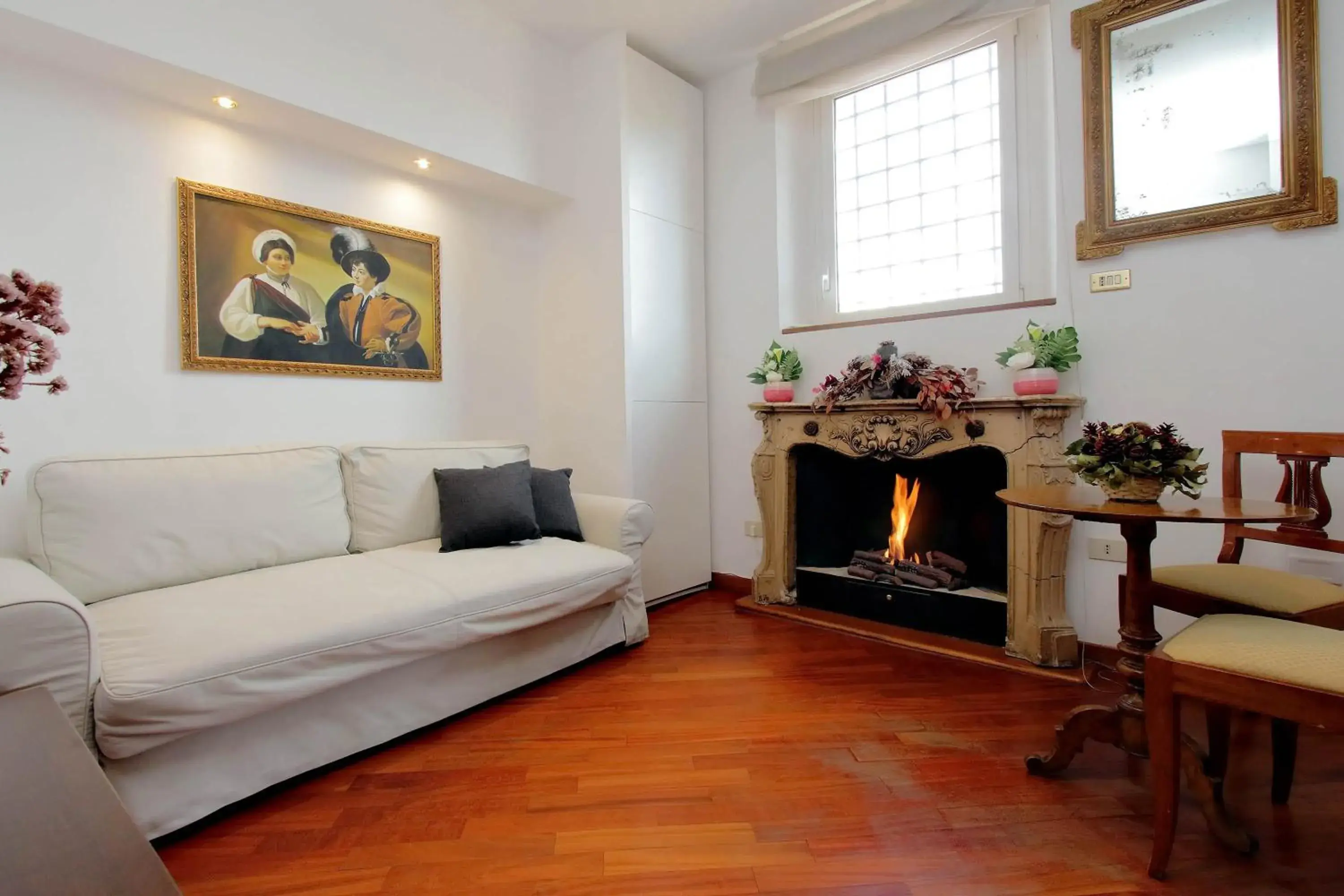 Living room in Terrazze Navona Living room in Terrazze Navona