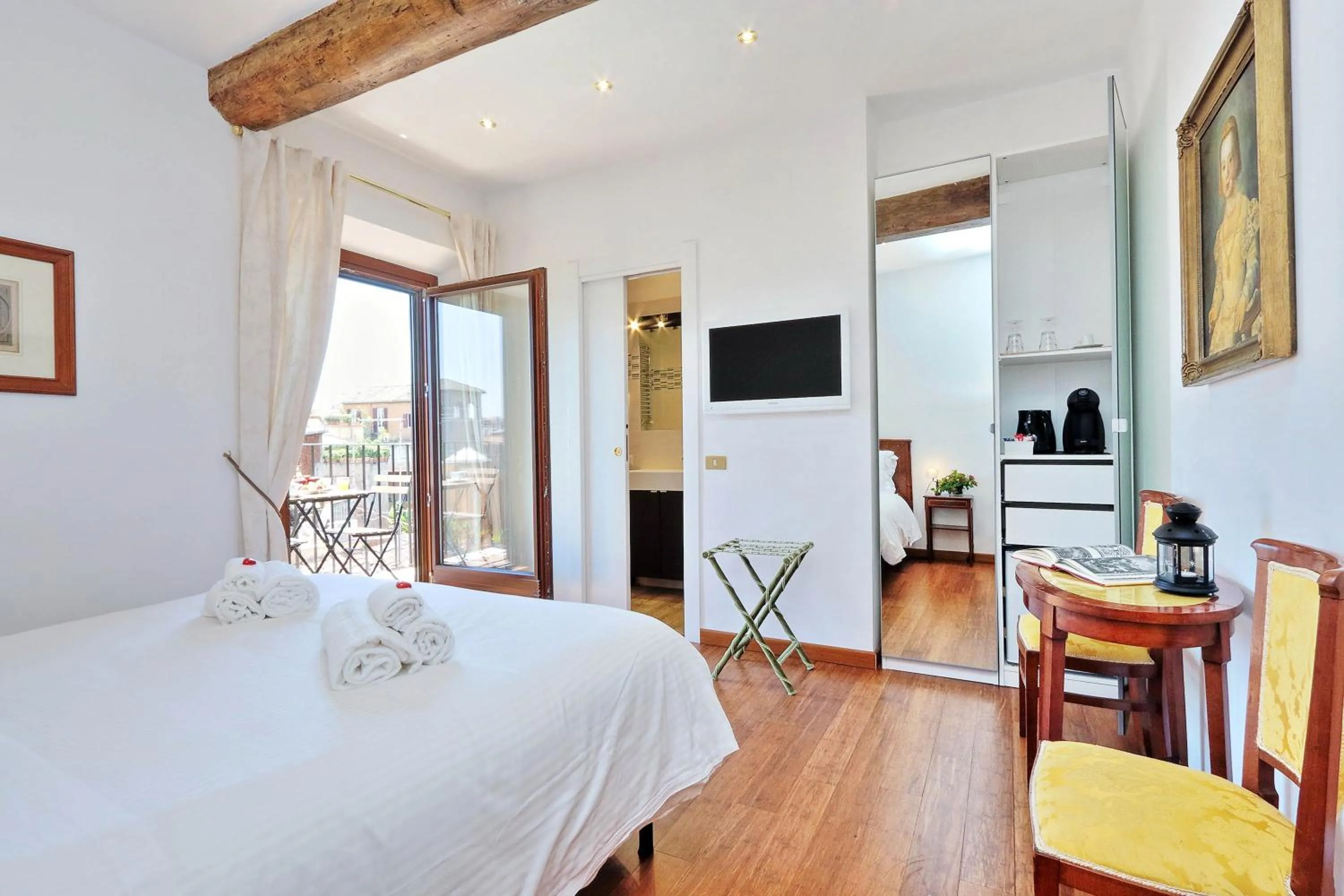 Bedroom, Bed in Terrazze Navona