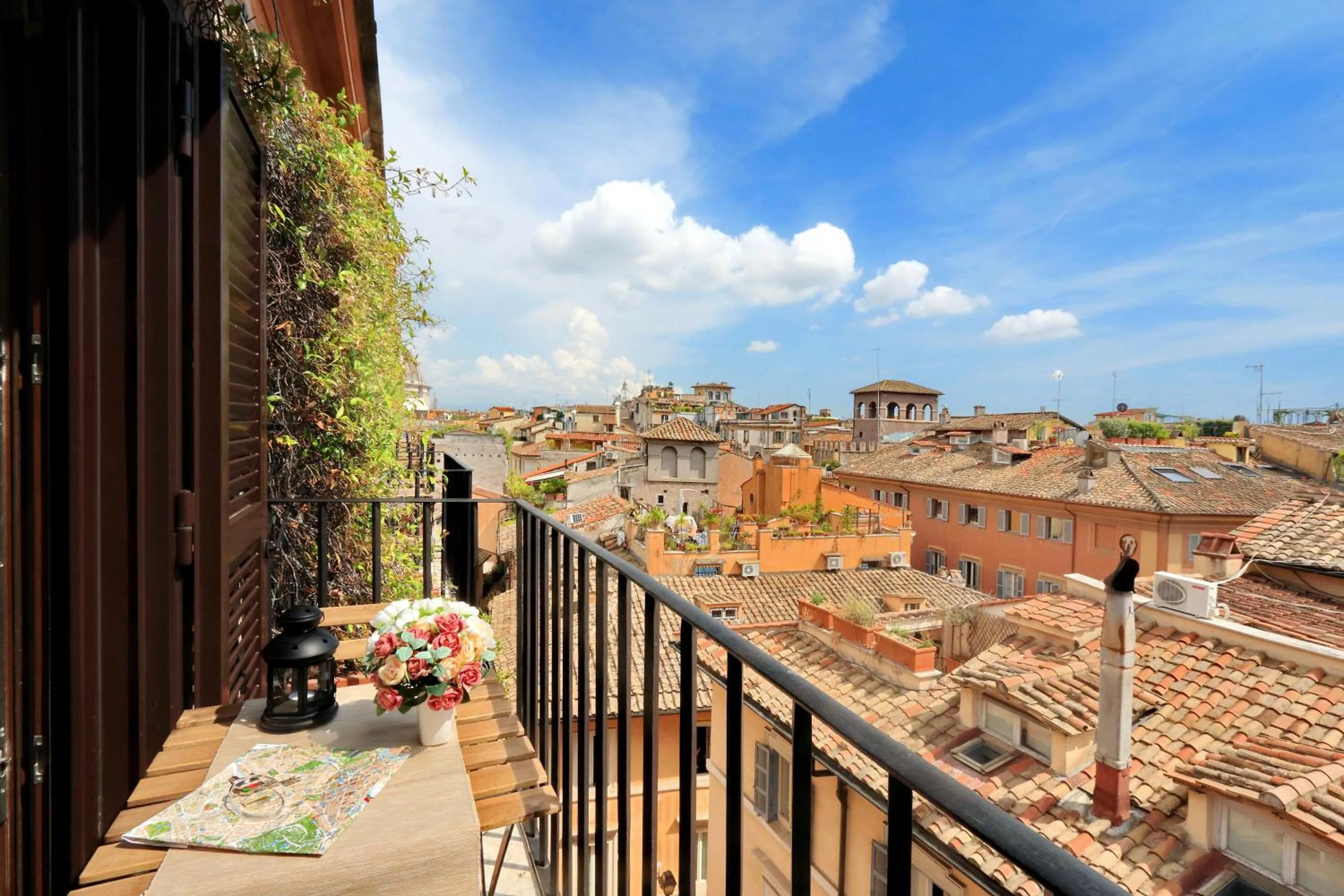 Bird's eye view in Terrazze Navona