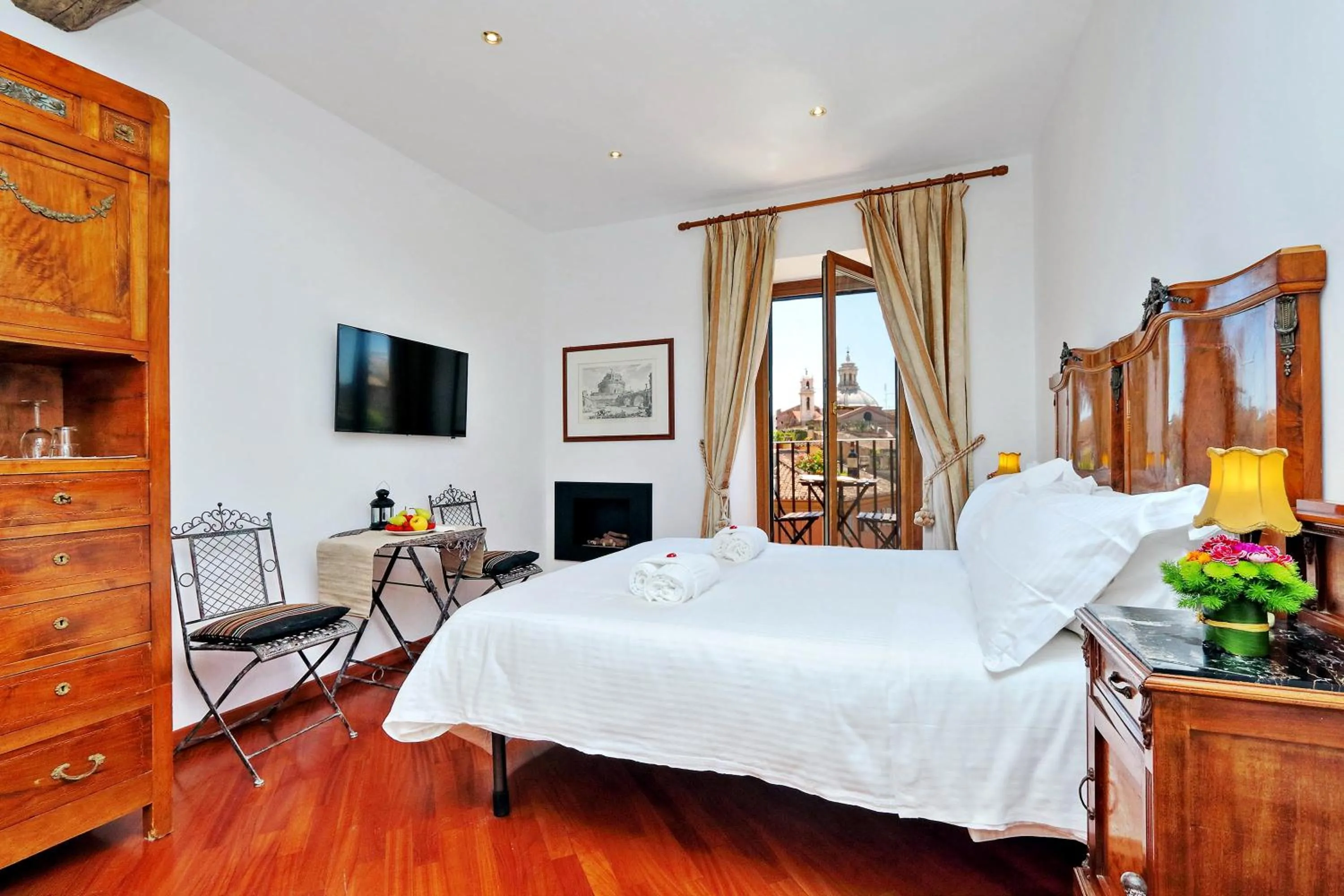 Bedroom, Bed in Terrazze Navona