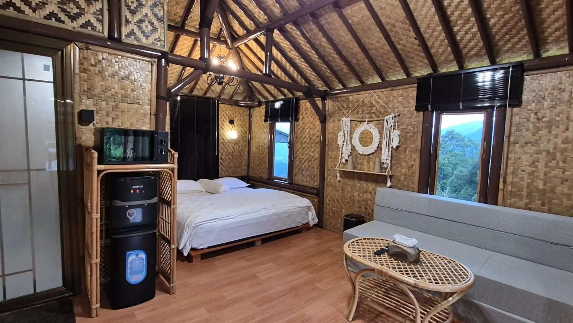 Bed in Casa de Monique Villas & Glamping Retreat