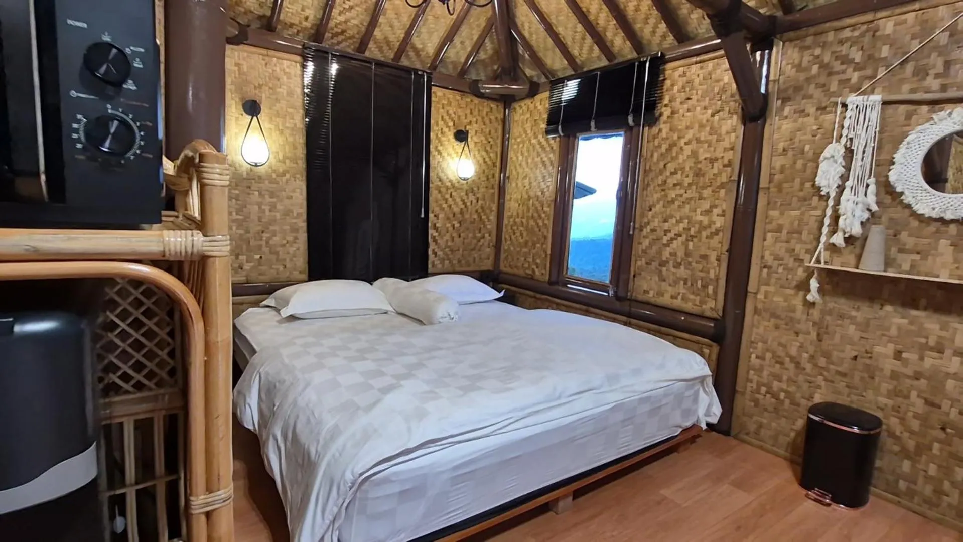 Bed in Casa de Monique Villas & Glamping Retreat