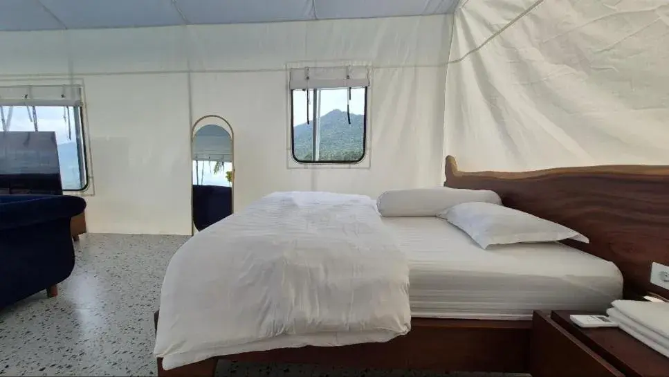 Bed in Casa de Monique Villas & Glamping Retreat Bed in Casa de Monique Villas & Glamping Retreat