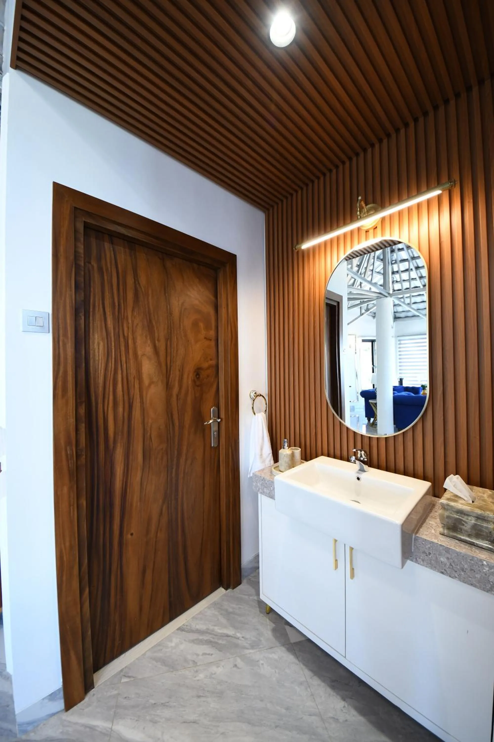 Bathroom, Bed in Casa de Monique Villas & Glamping Retreat