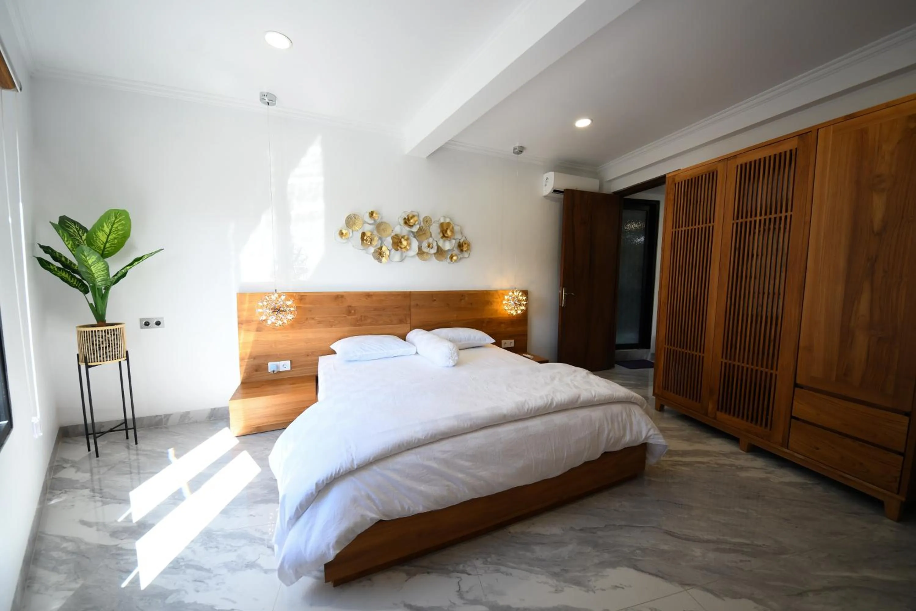 Bedroom, Bed in Casa de Monique Villas & Glamping Retreat