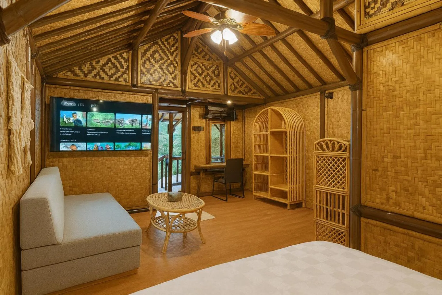 Bed in Casa de Monique Villas & Glamping Retreat