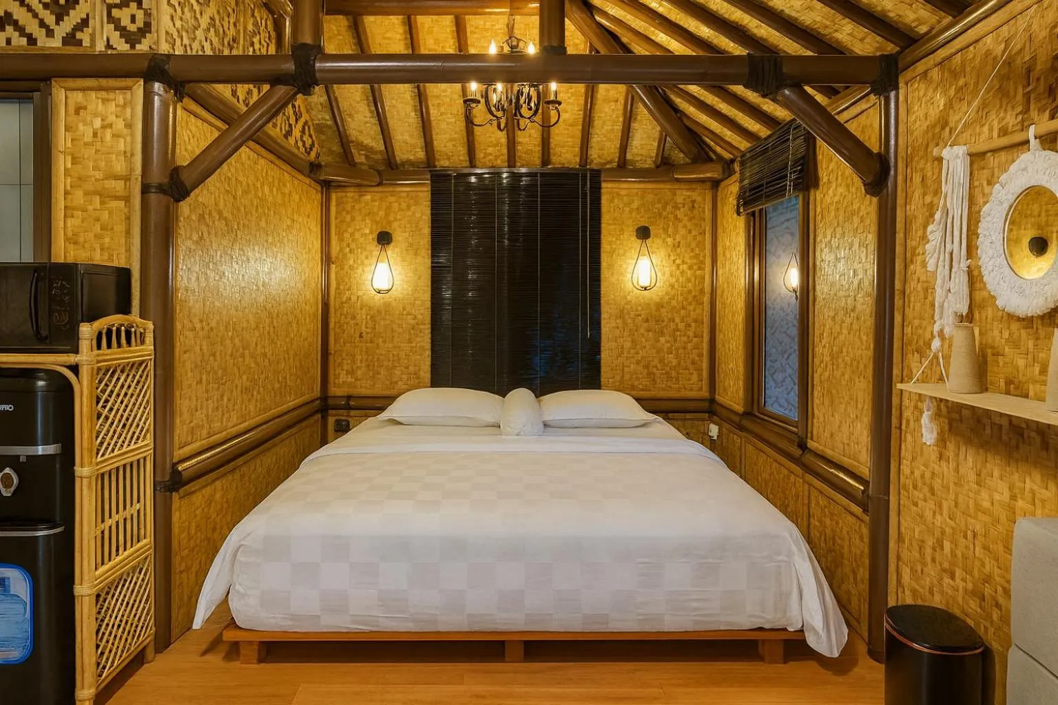 Bed in Casa de Monique Villas & Glamping Retreat