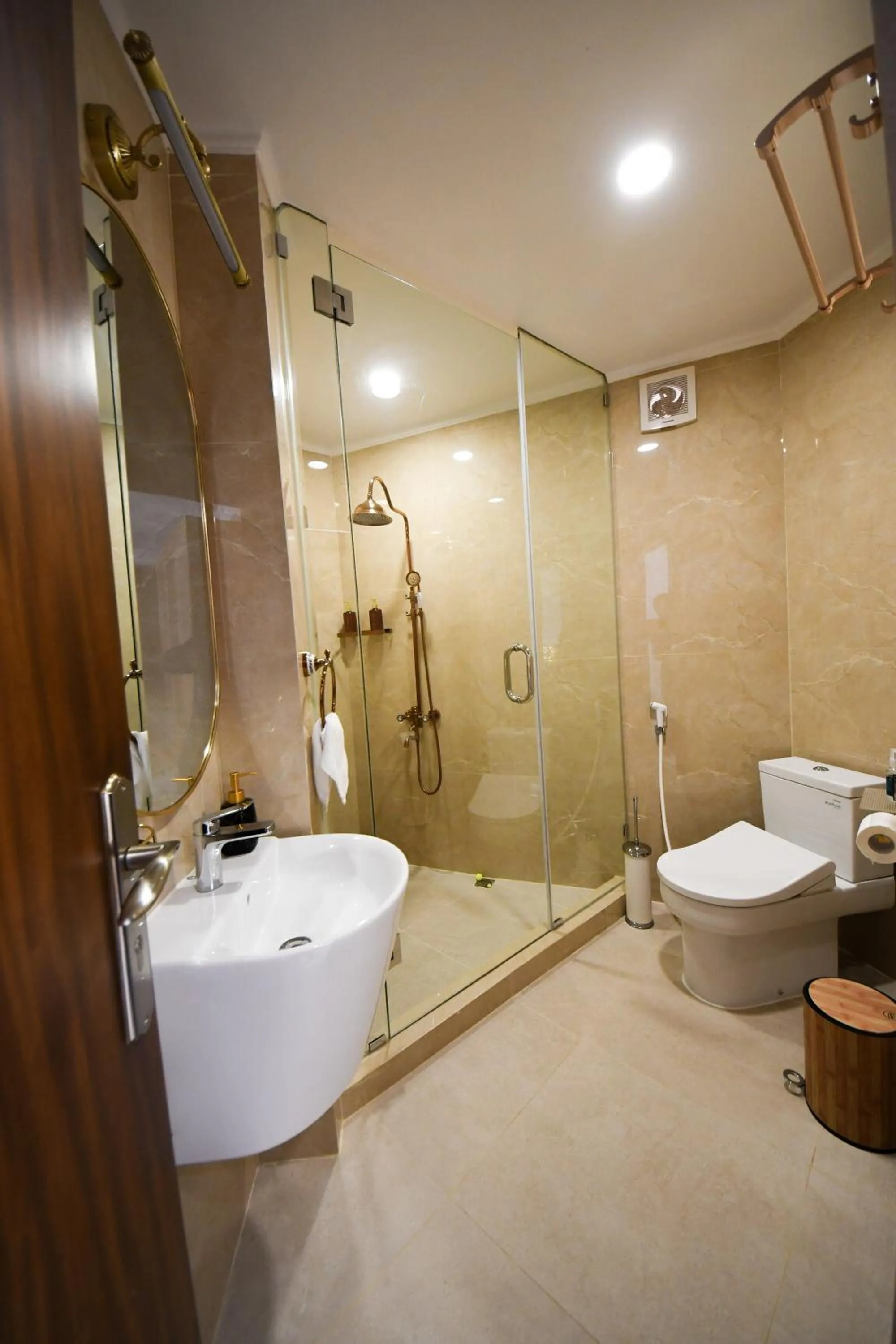 Bathroom in Casa de Monique Villas & Glamping Retreat