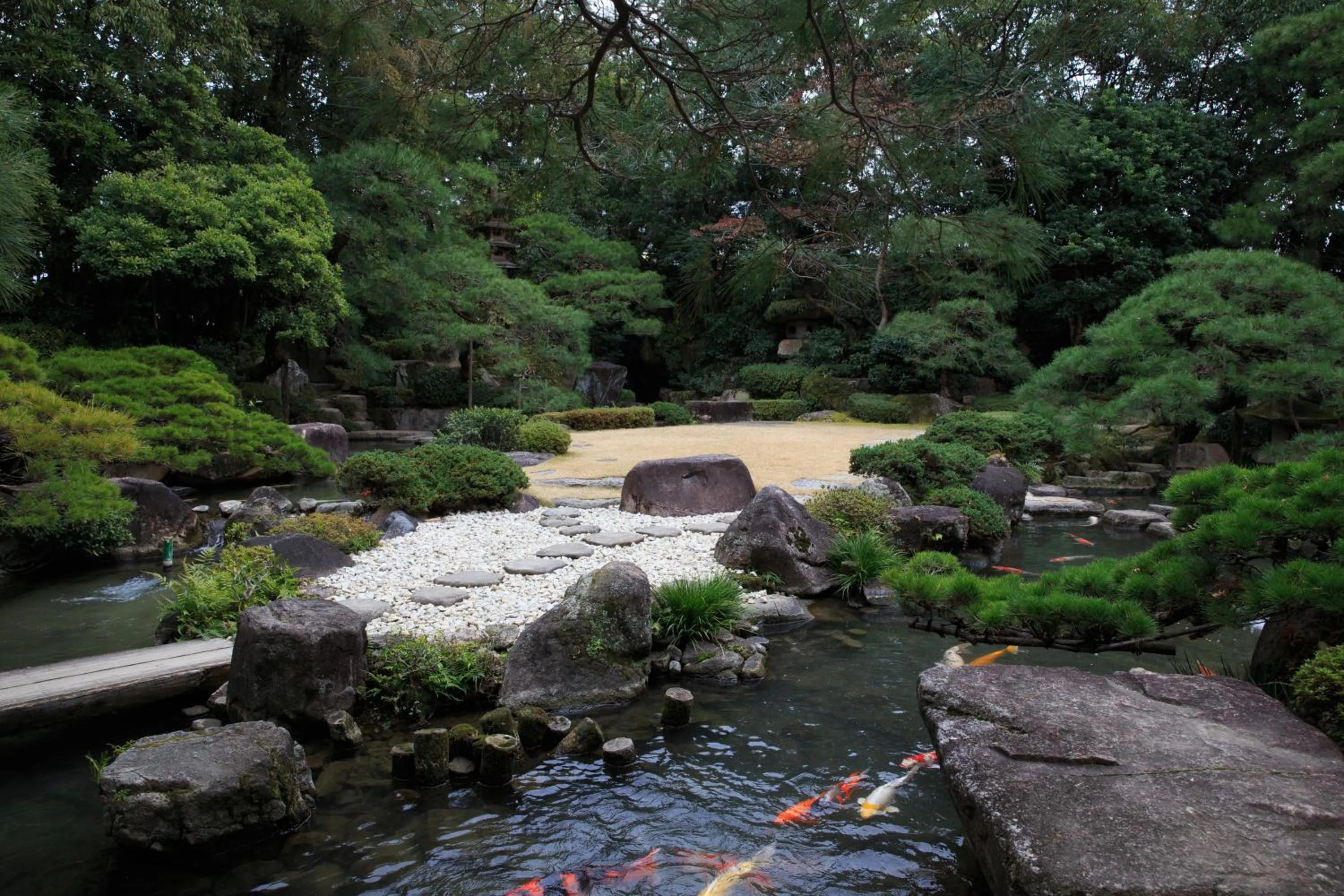 Garden in Matsudaya Hotel