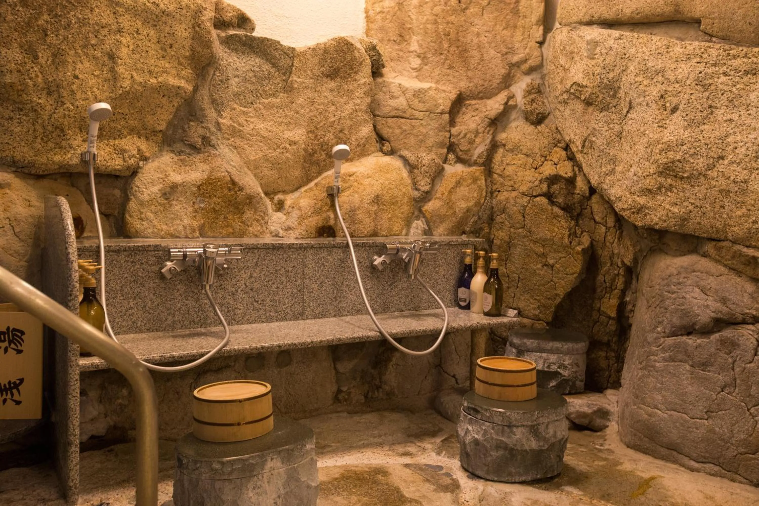 Hot Spring Bath in Matsudaya Hotel