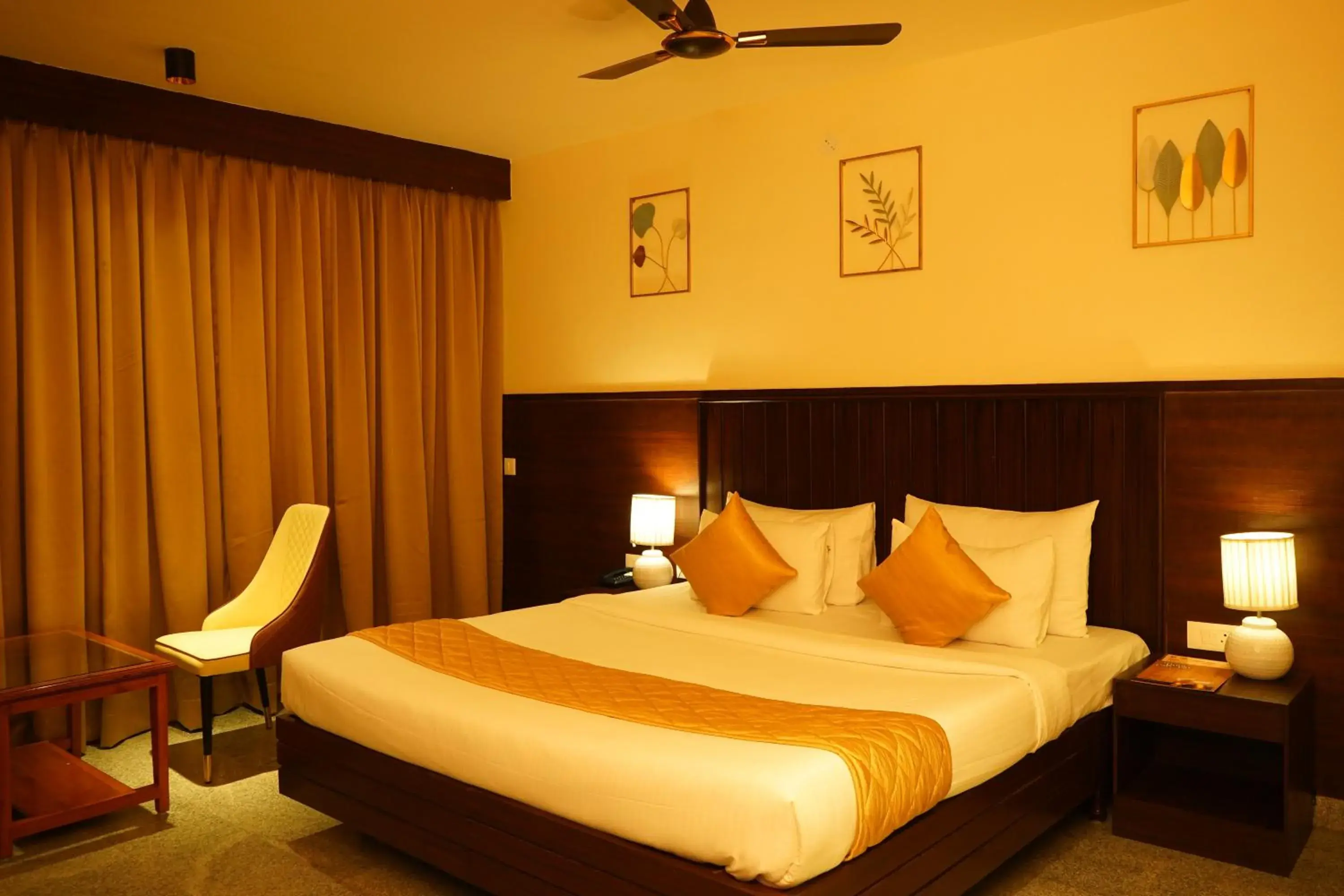 Bed in DNC Shevaroys Resorts & Spa Bed in DNC Shevaroys Resorts & Spa