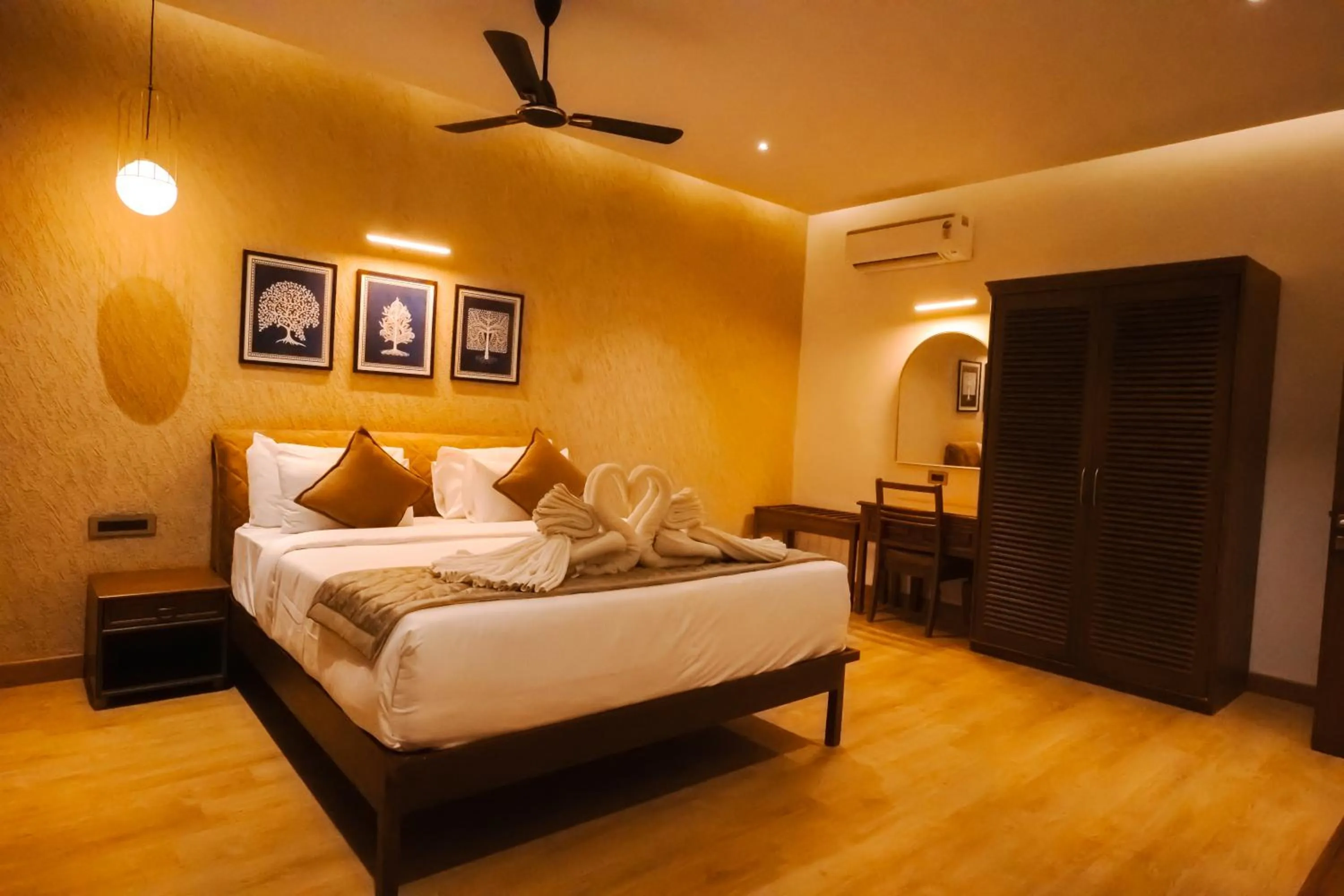 Photo of the whole room, Bed in DNC Shevaroys Resorts & Spa