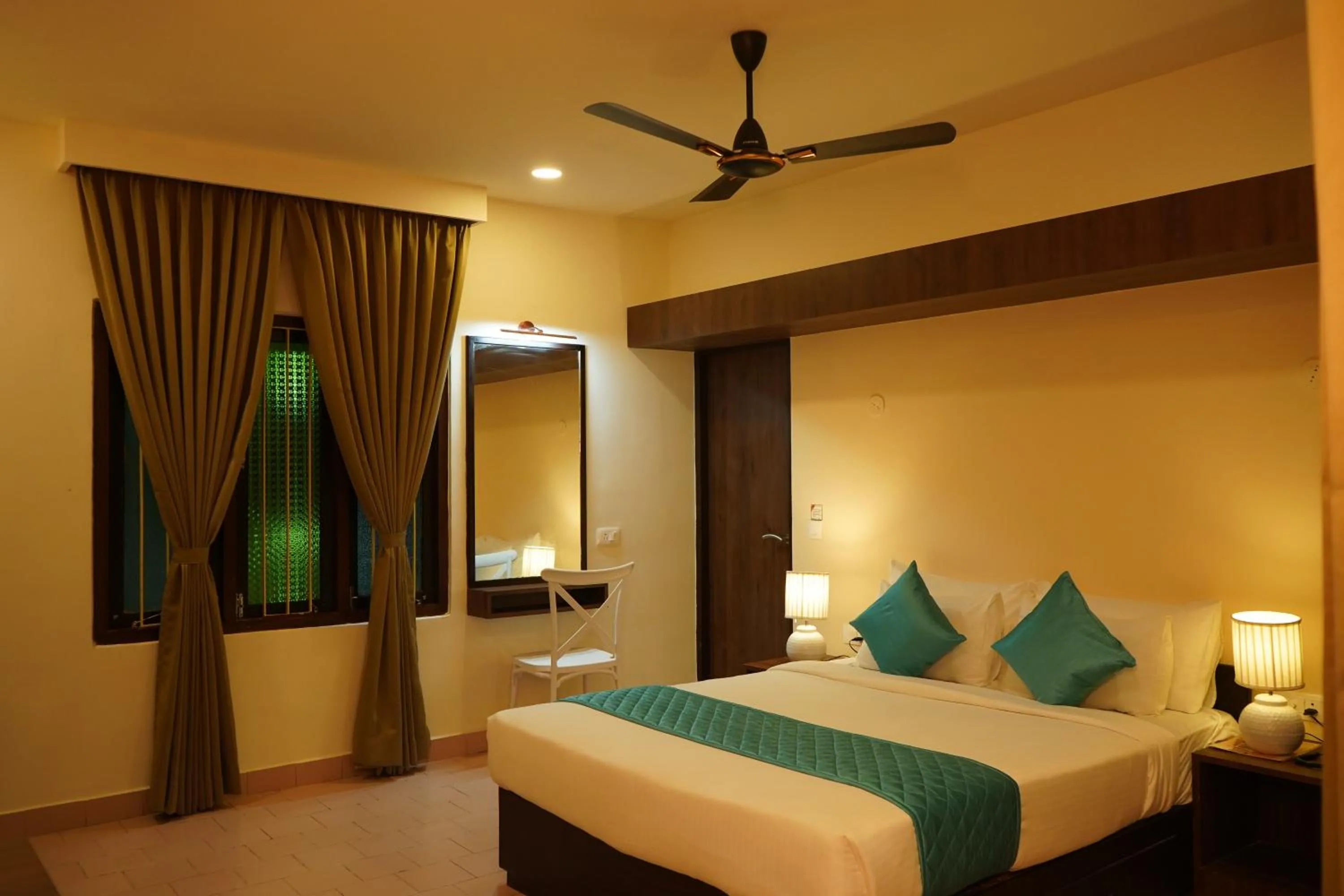 Bed in DNC Shevaroys Resorts & Spa