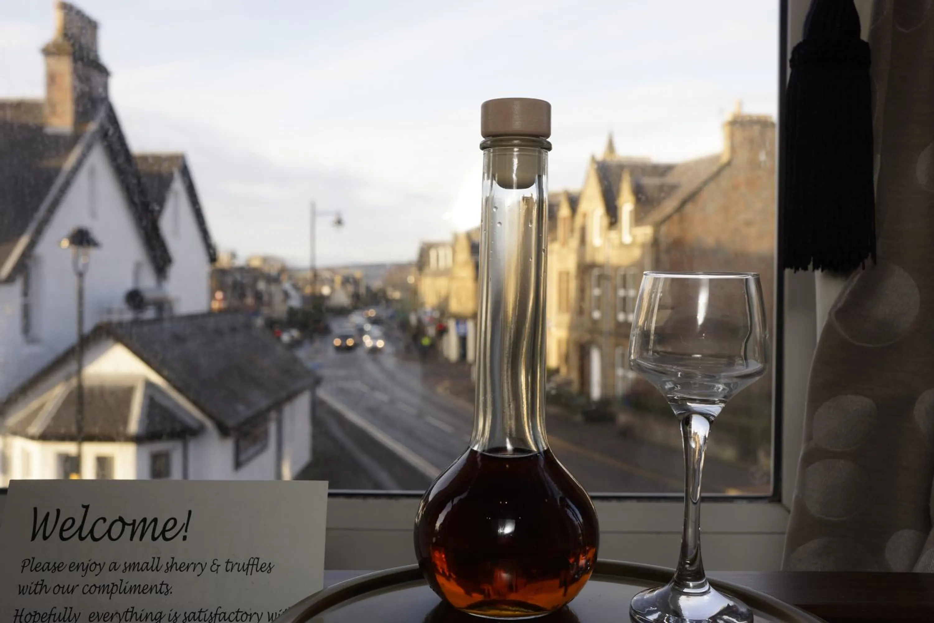 Bedroom in Corriegarth Hotel