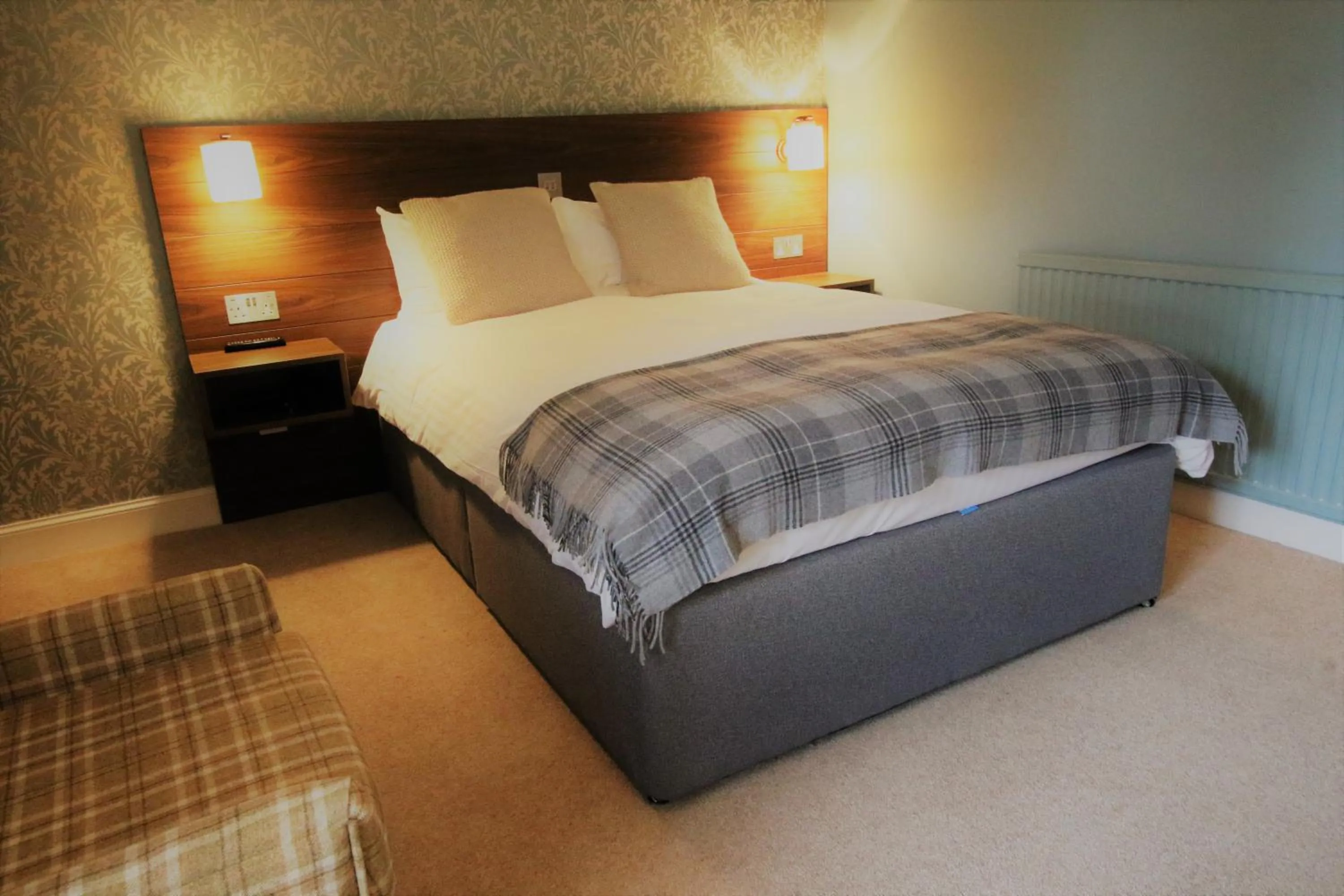 Bedroom, Bed in Corriegarth Hotel