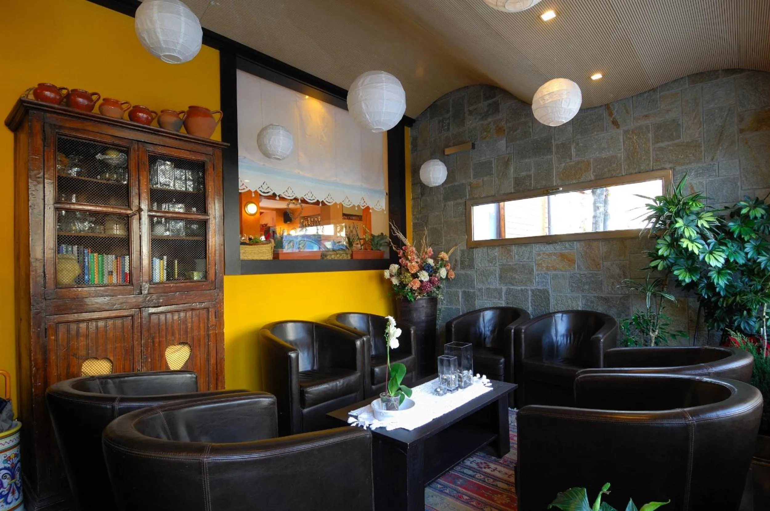 Living room in Hotel Bucaneve