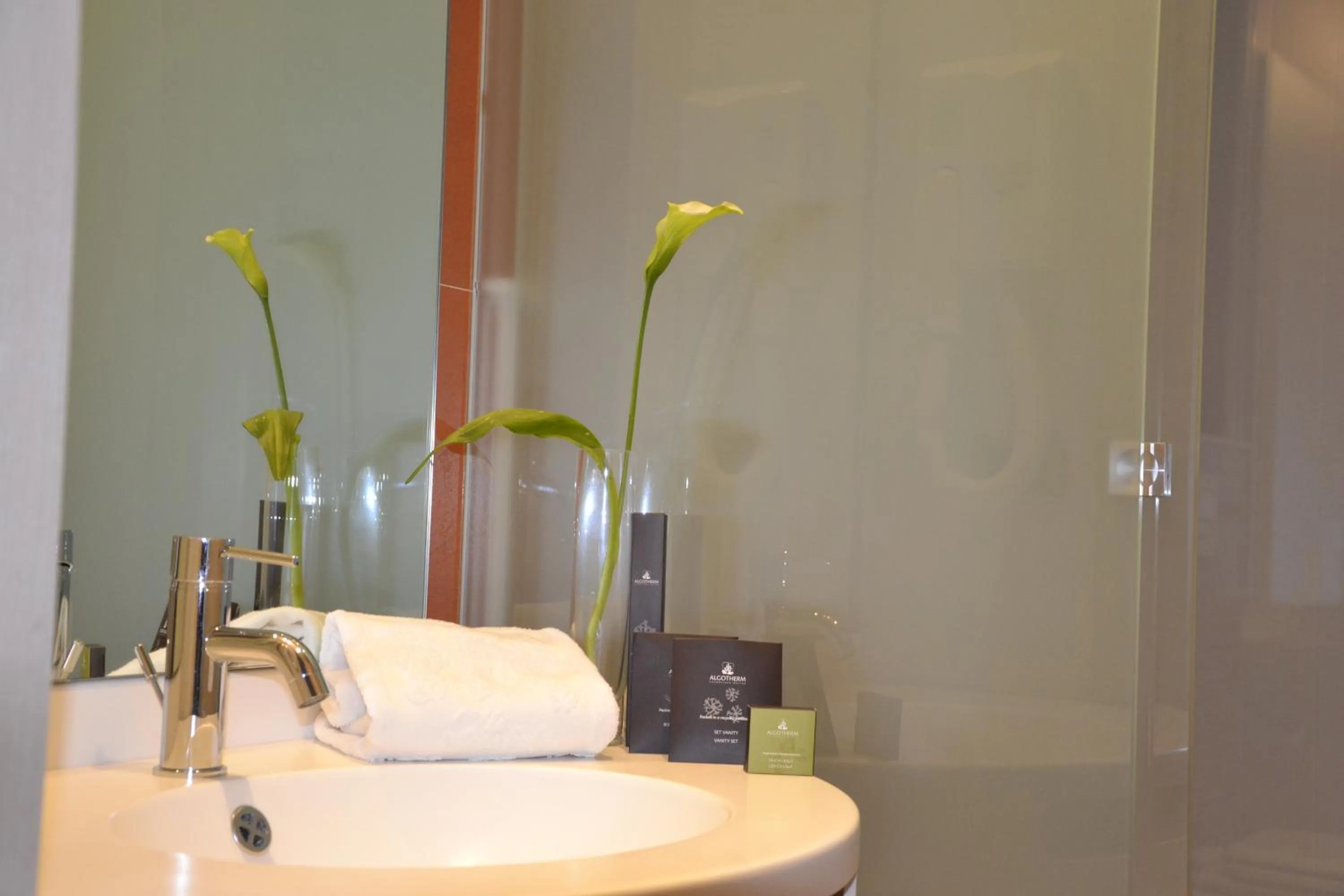 Bathroom in Hotel Bucaneve