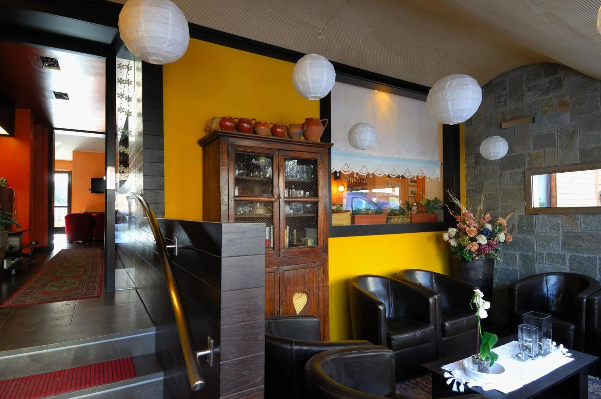 Lobby or reception in Hotel Bucaneve