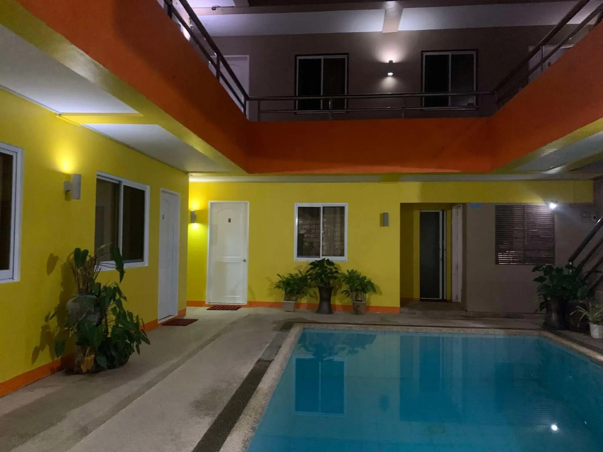 Pool view in Baywatch Resort panglao Bohol