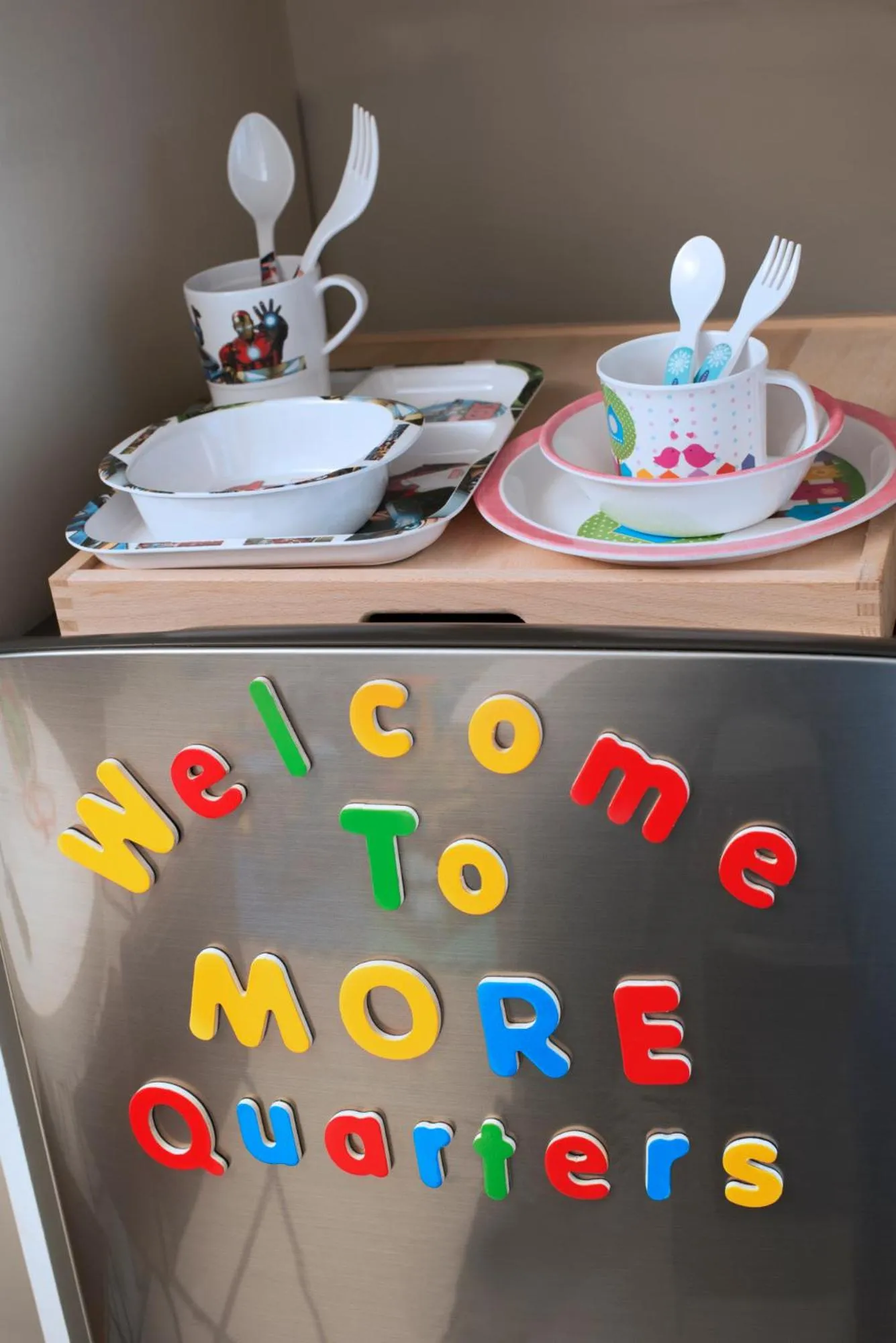 Kitchen or kitchenette in More Quarters Hotel