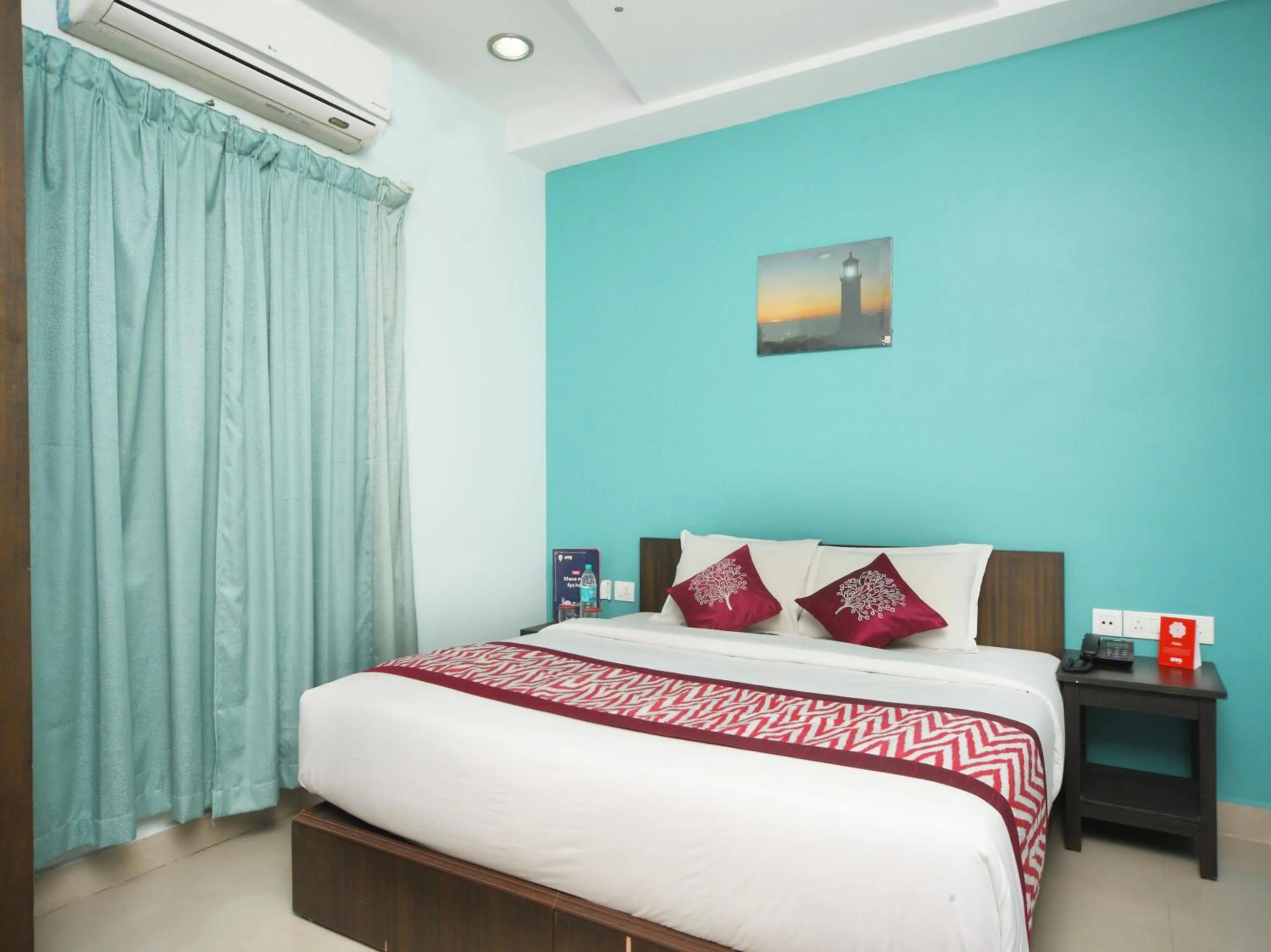Bedroom, Bed in Max Classic Serviced Apartment