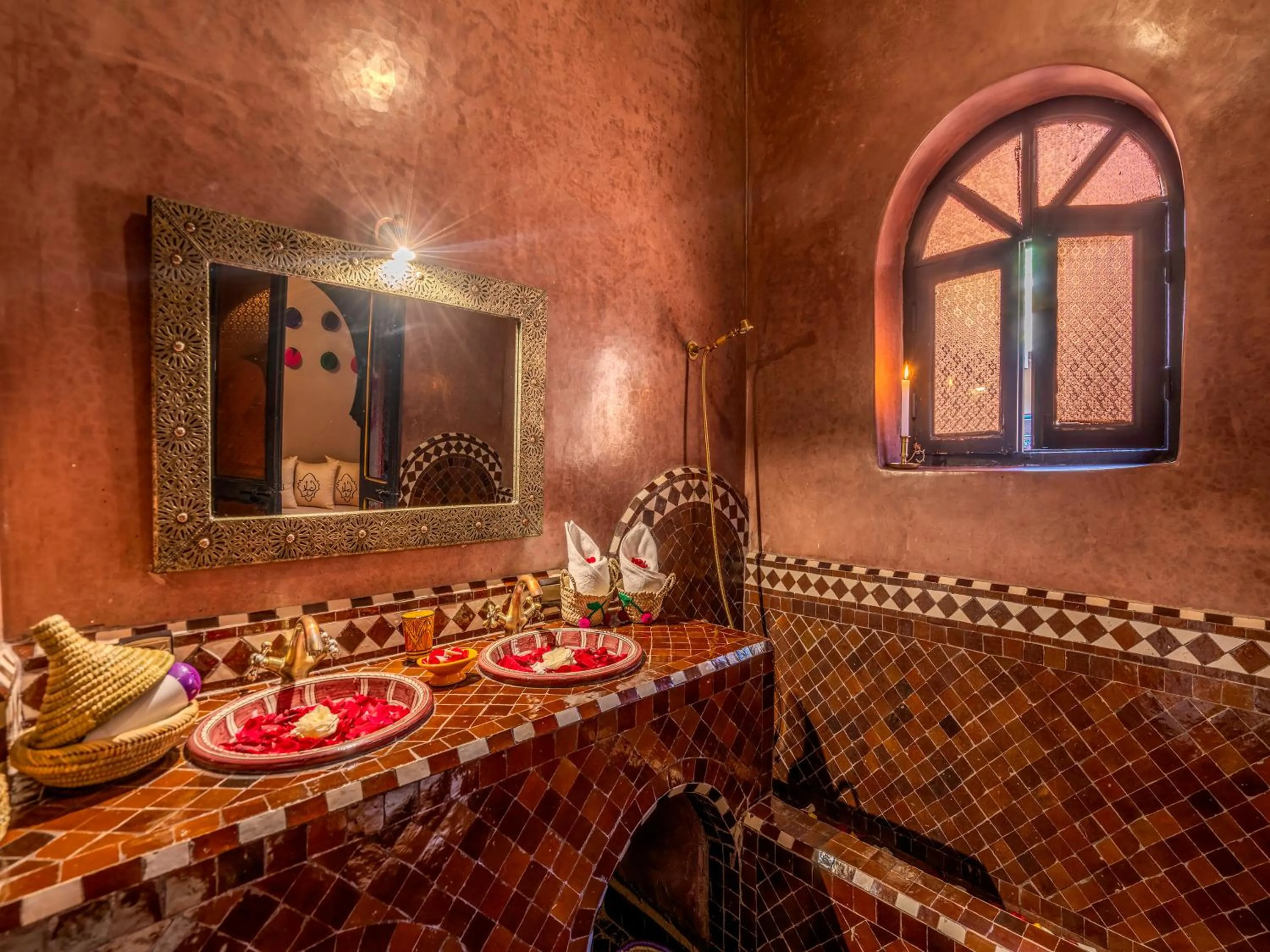 Bathroom in Riad Irhalne