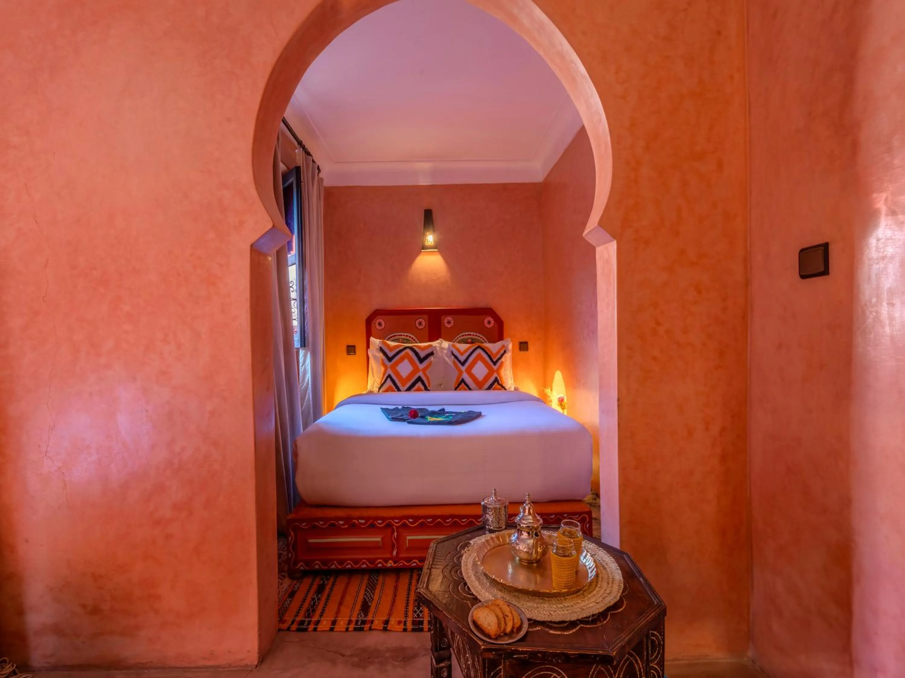 Bed in Riad Irhalne
