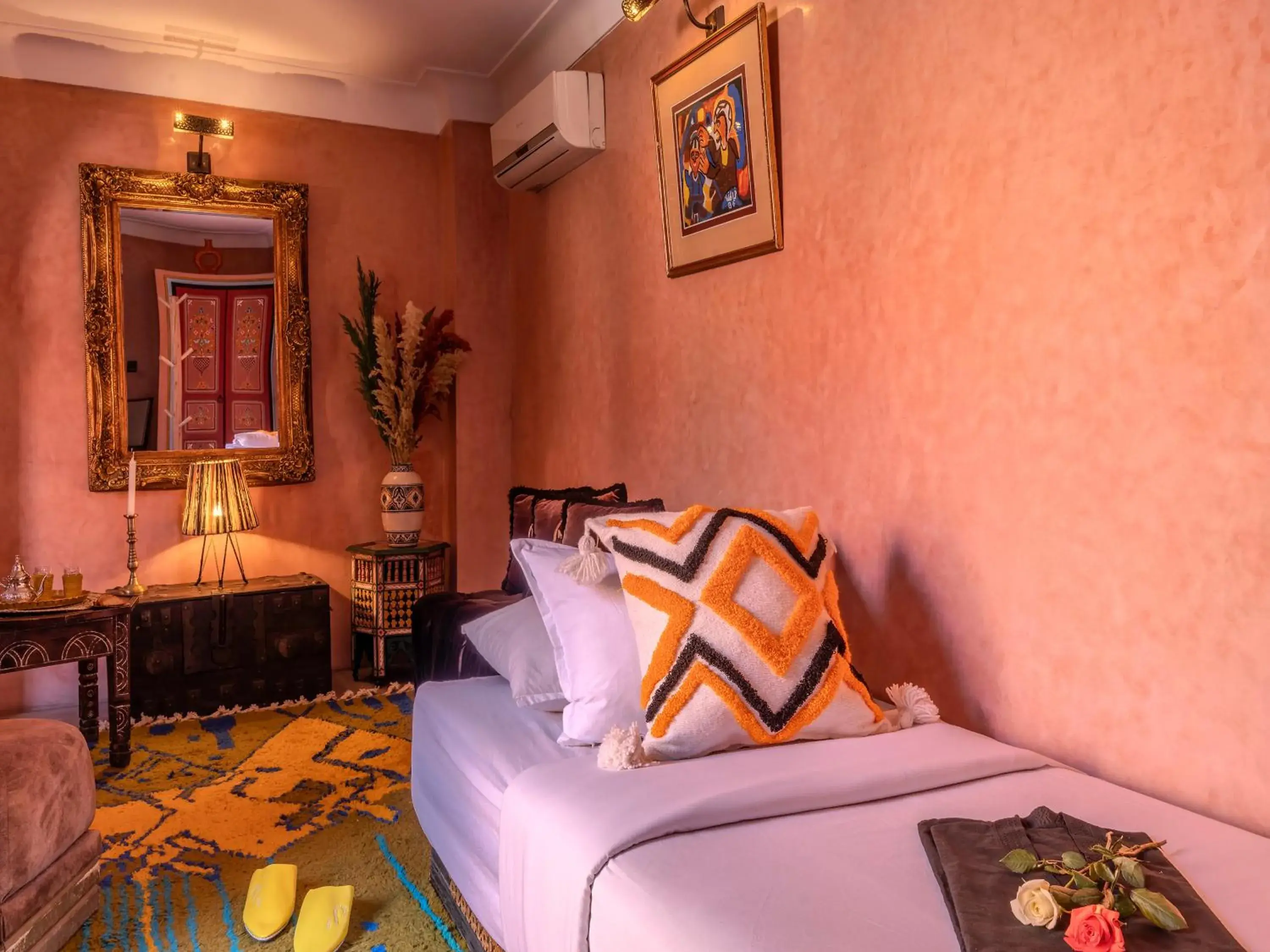 Fleur d'Oranger Double Room in Riad Irhalne Fleur d'Oranger Double Room in Riad Irhalne
