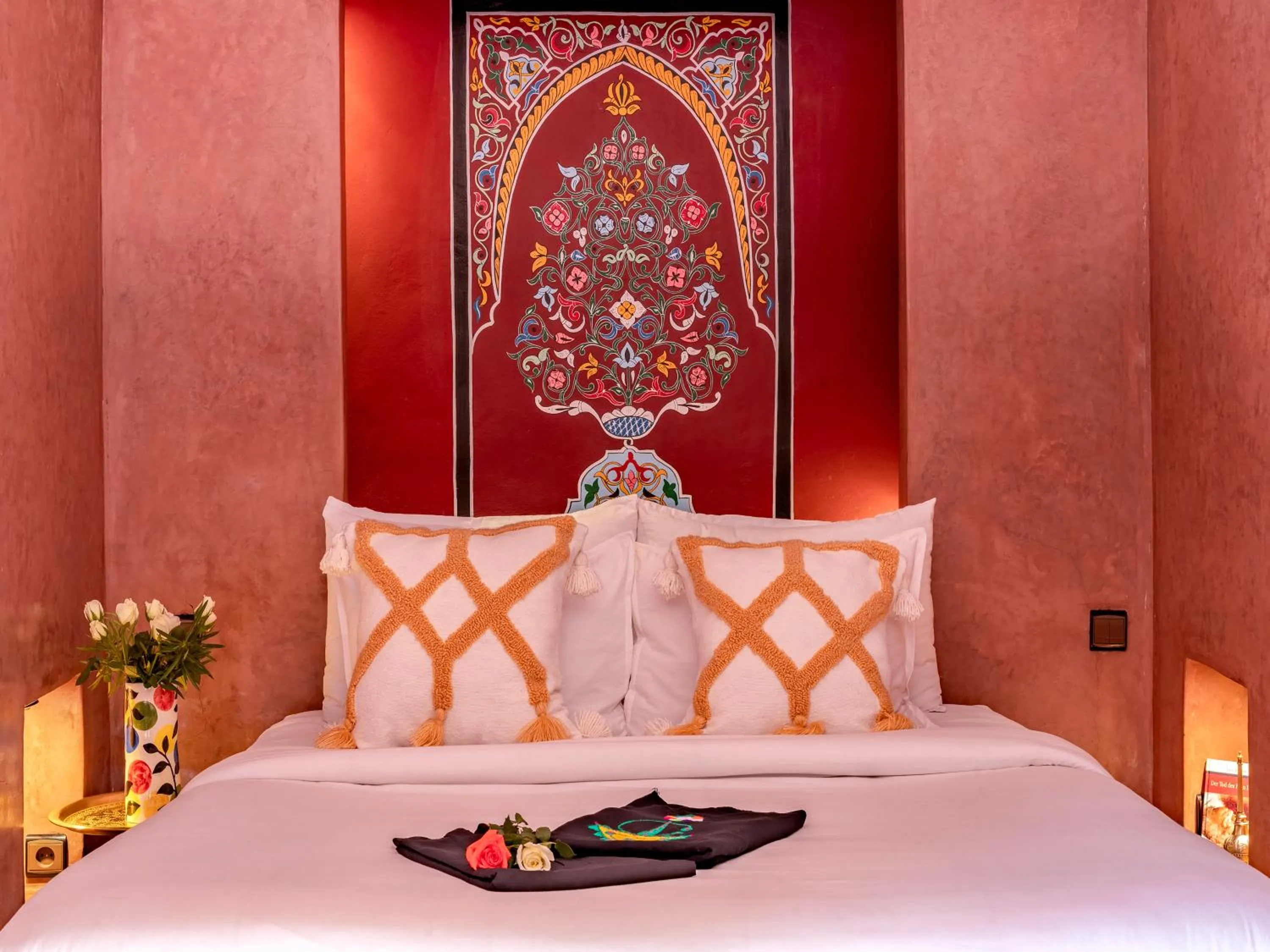 Bed in Riad Irhalne