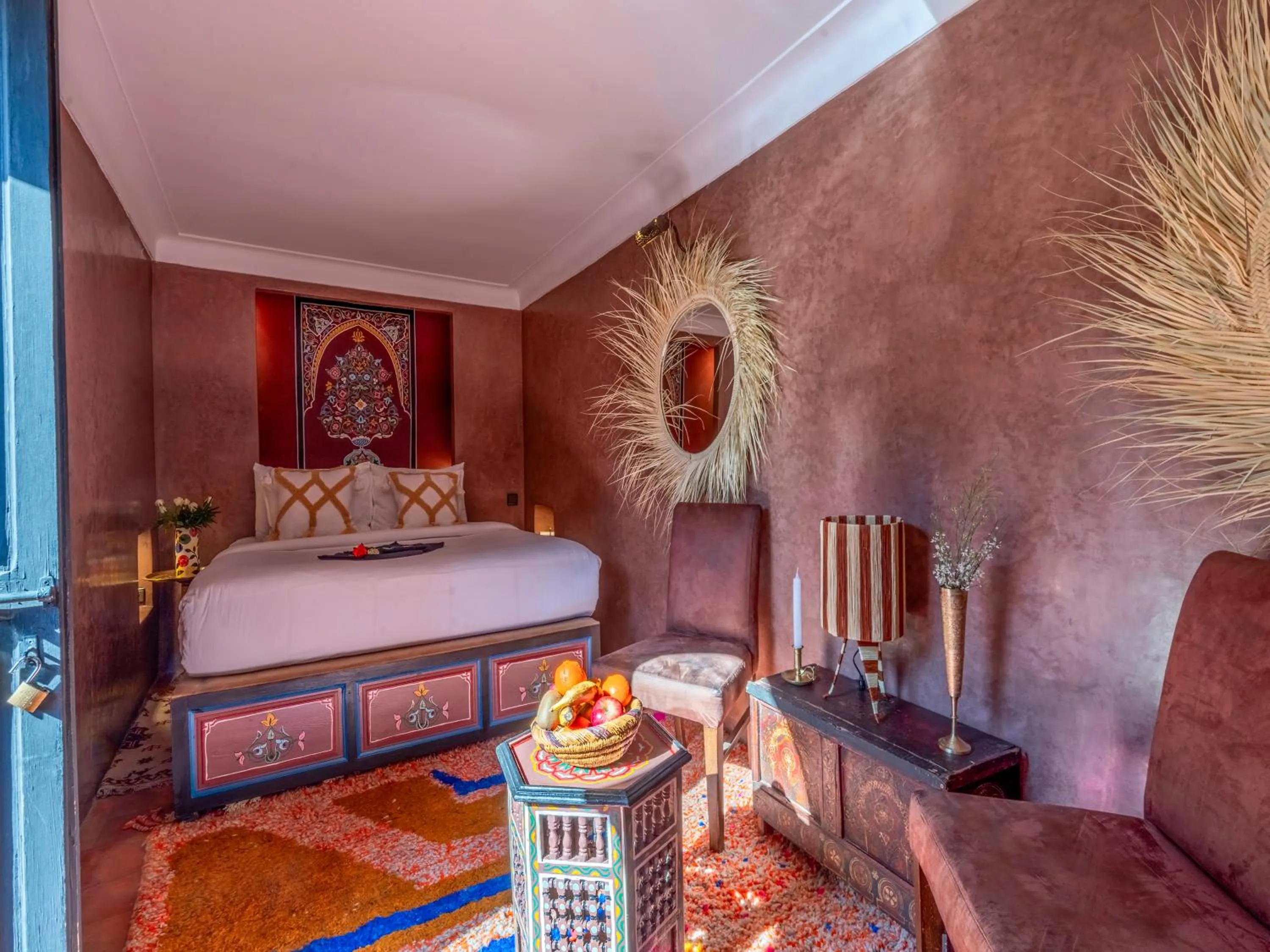 Bed in Riad Irhalne