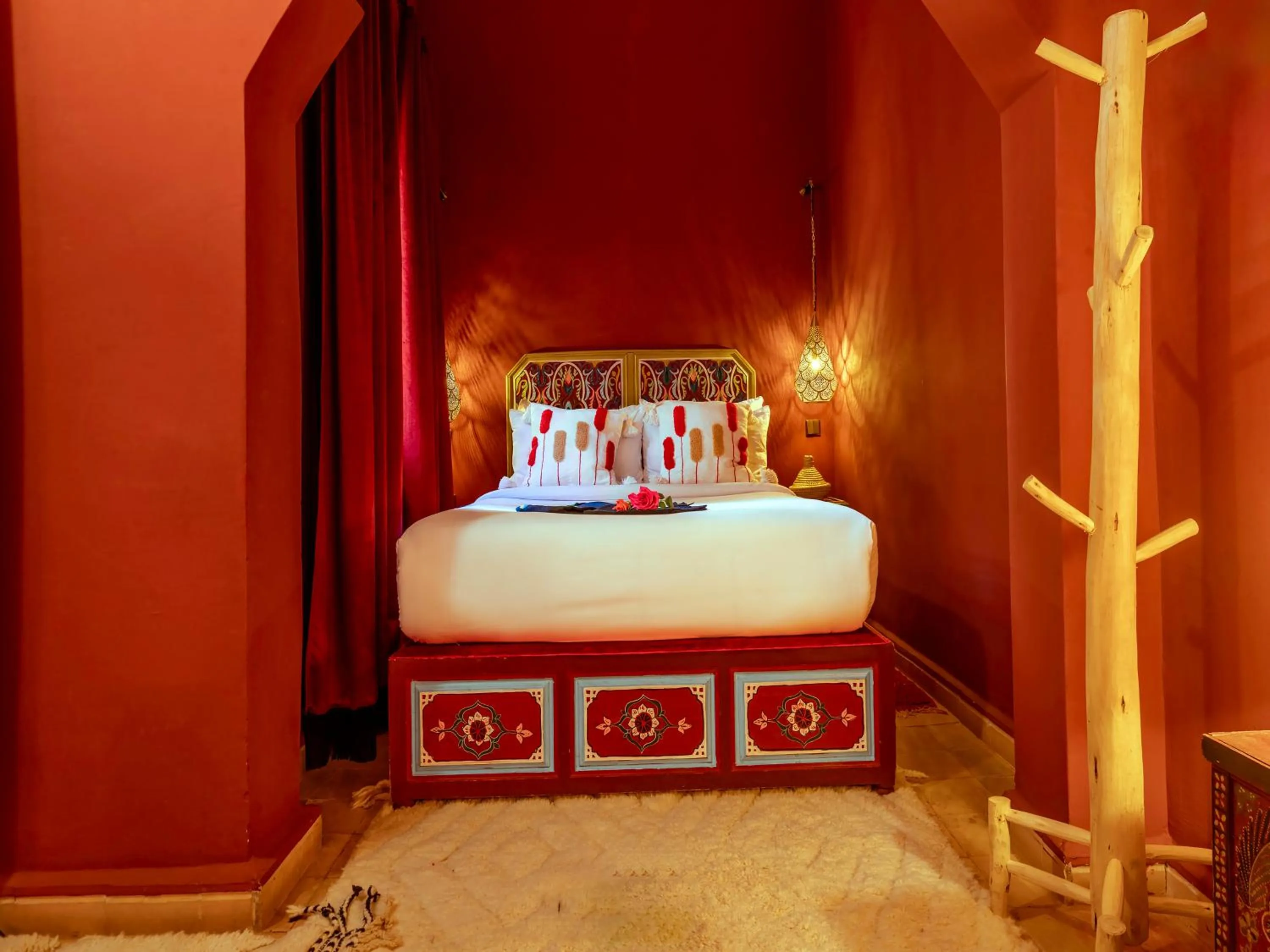 Bed in Riad Irhalne