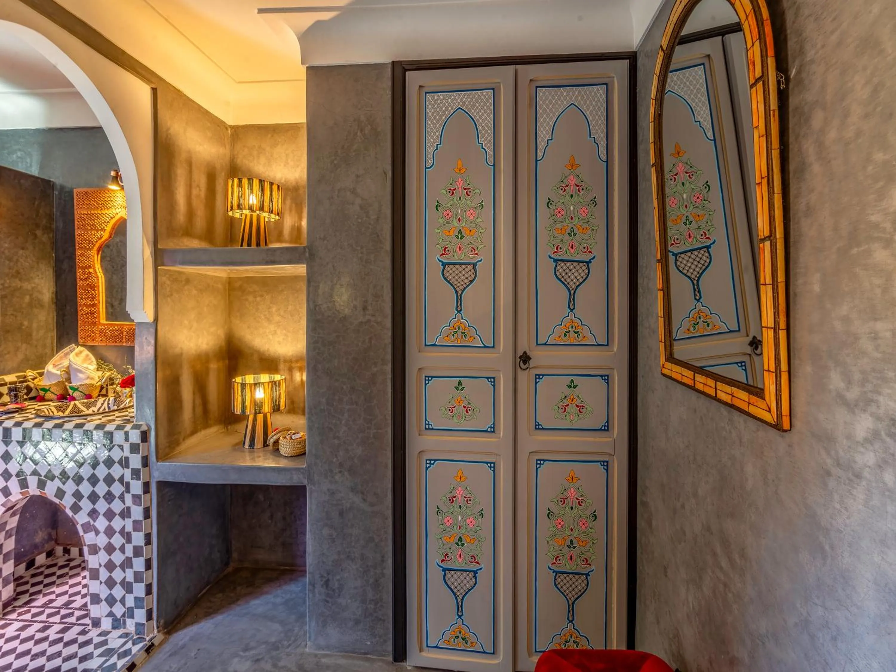 Bed in Riad Irhalne