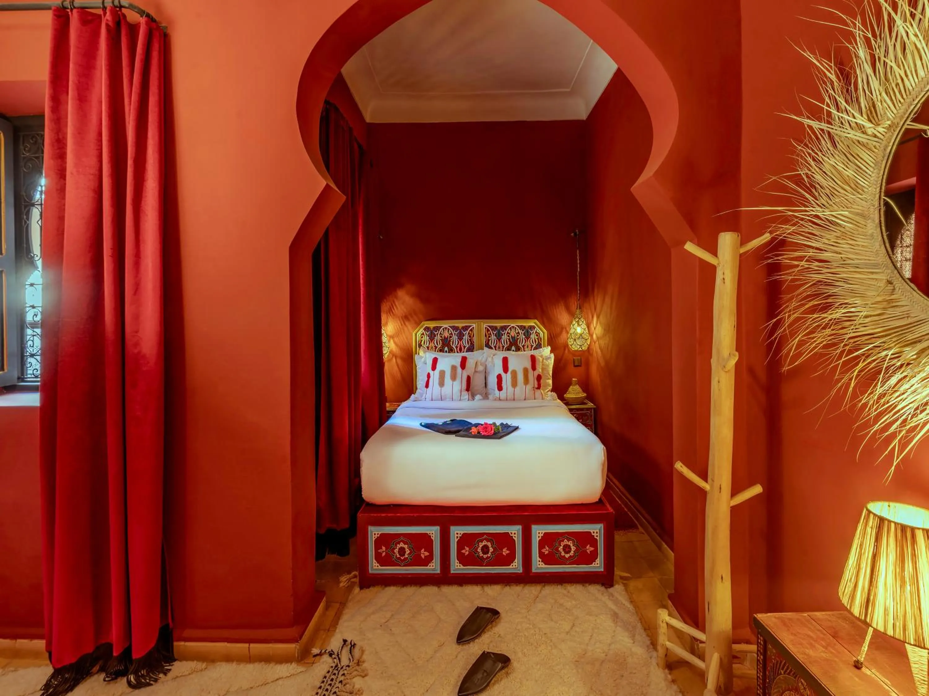 Bed in Riad Irhalne