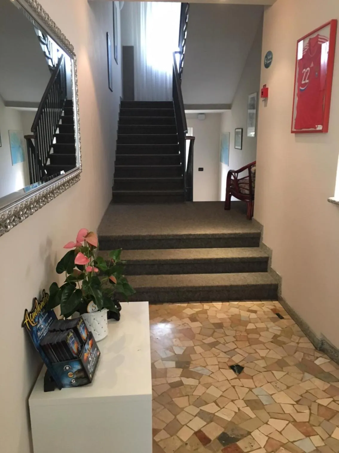 Lobby or reception in Albergo Rosa