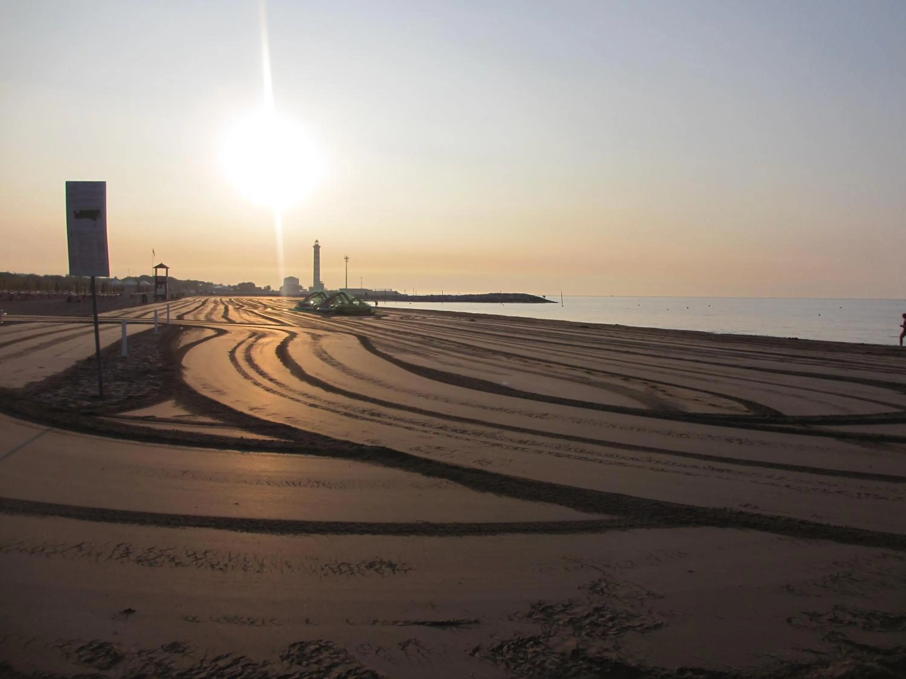 Beach in Albergo Rosa