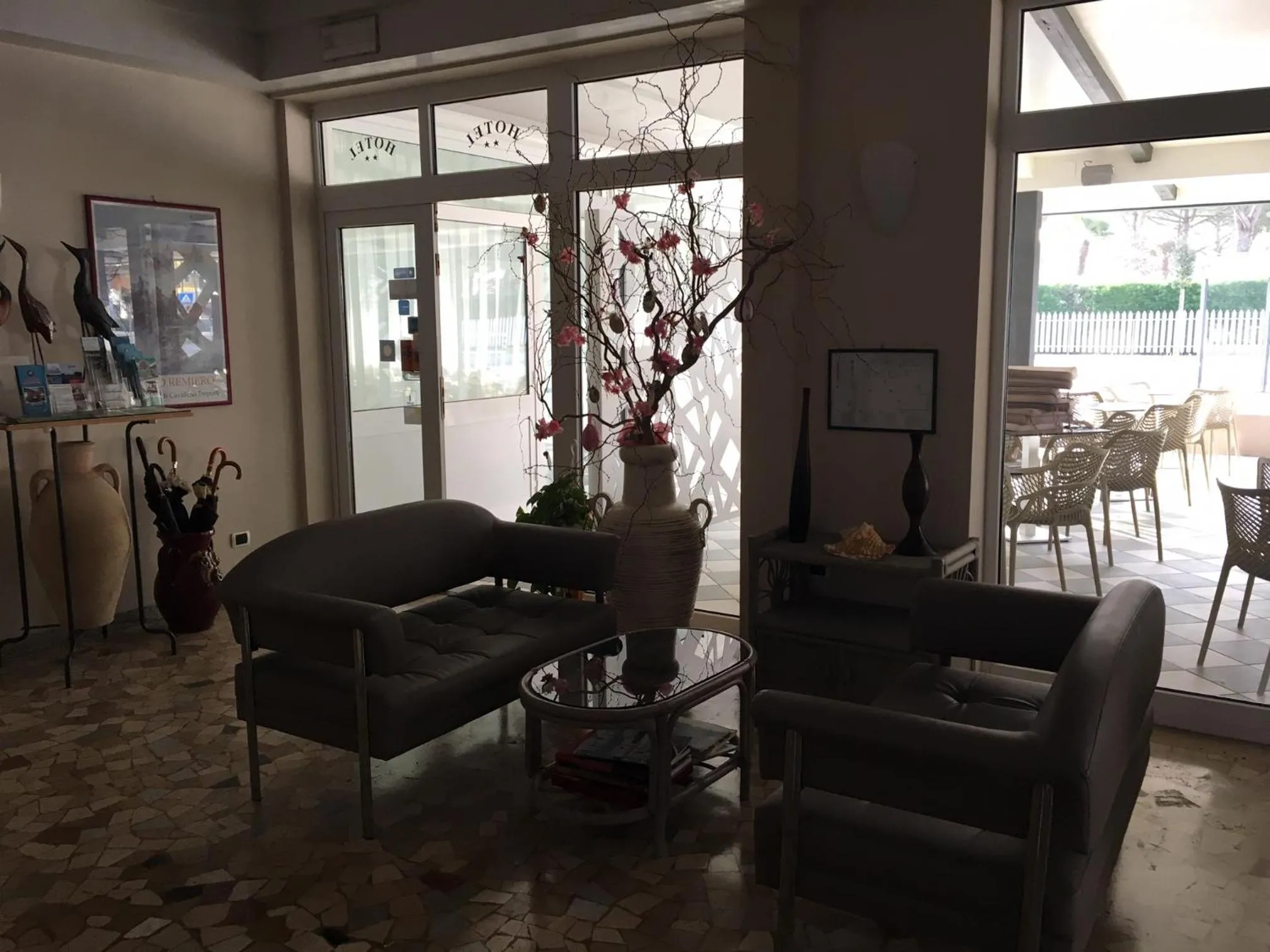 Lobby or reception in Albergo Rosa