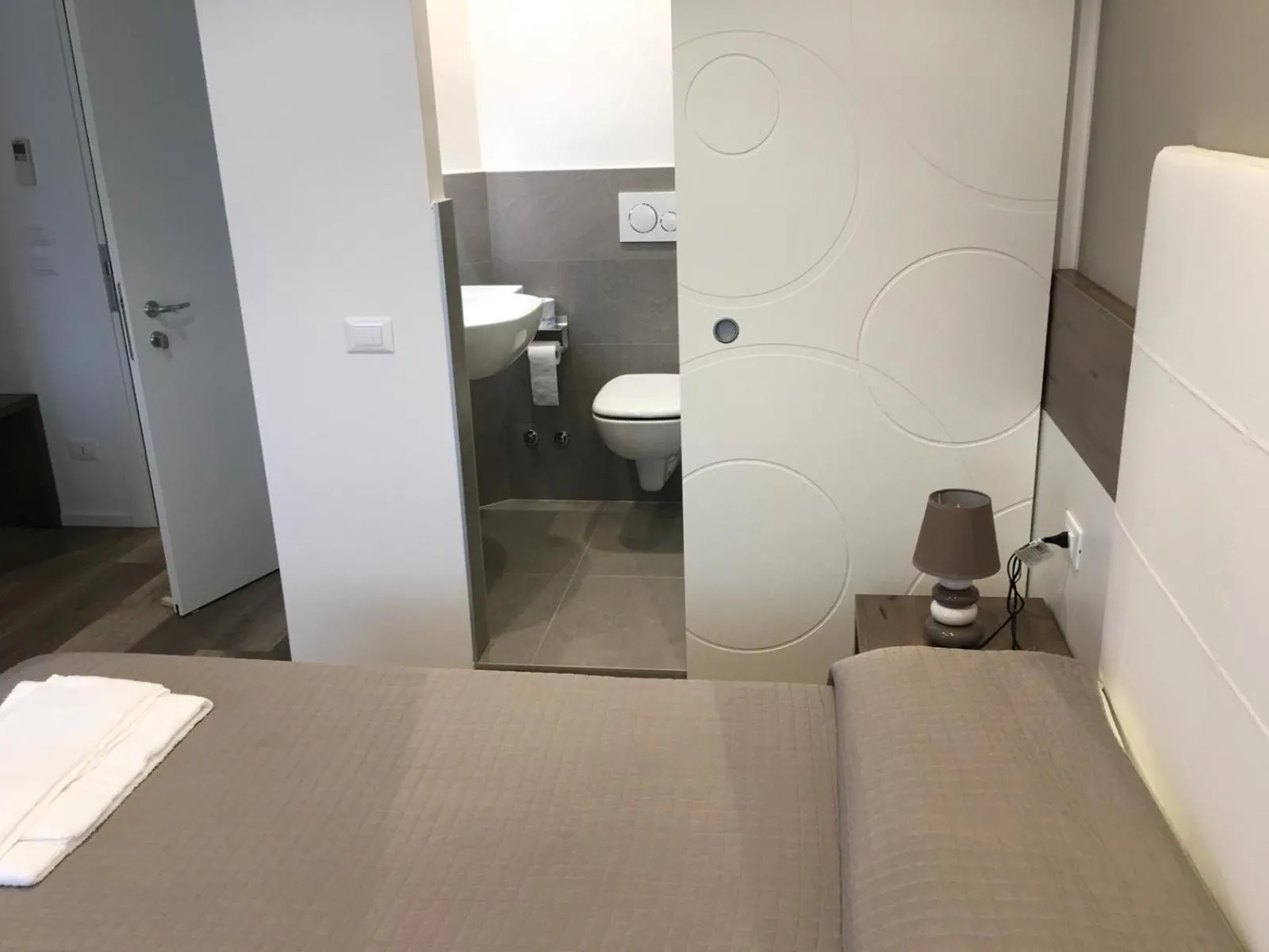 Bed in Albergo Rosa